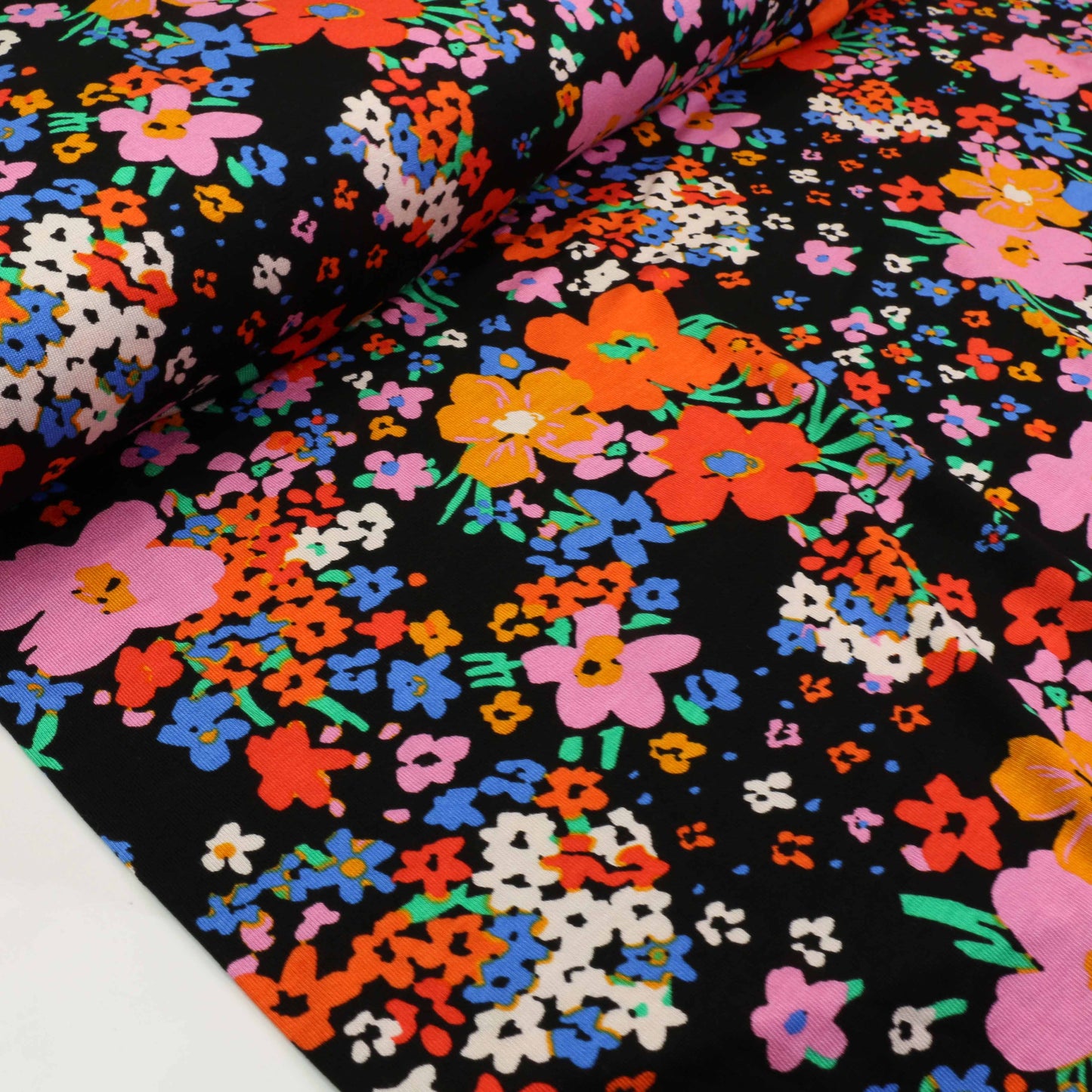 Viscose Jersey Fabric - Black