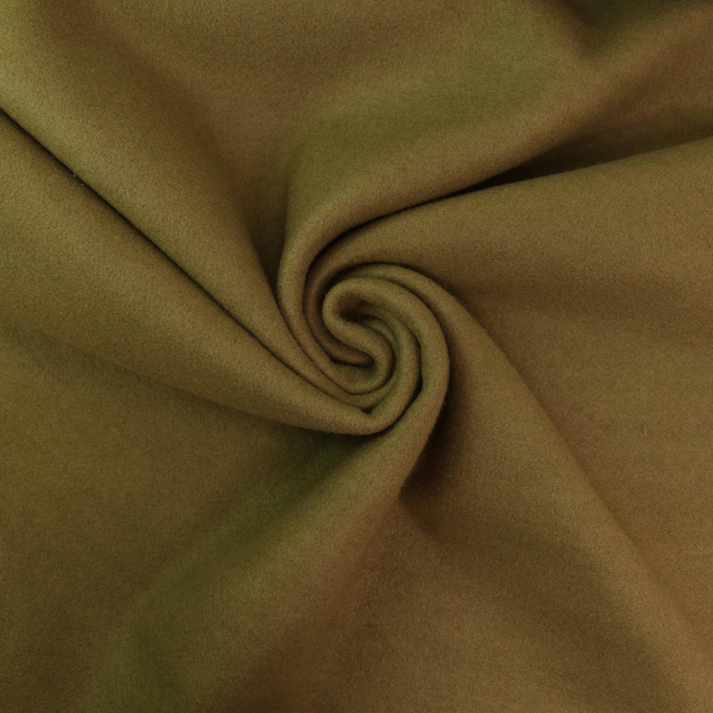 Faux Wool Fabric - Khaki, Burned orange, Taupe