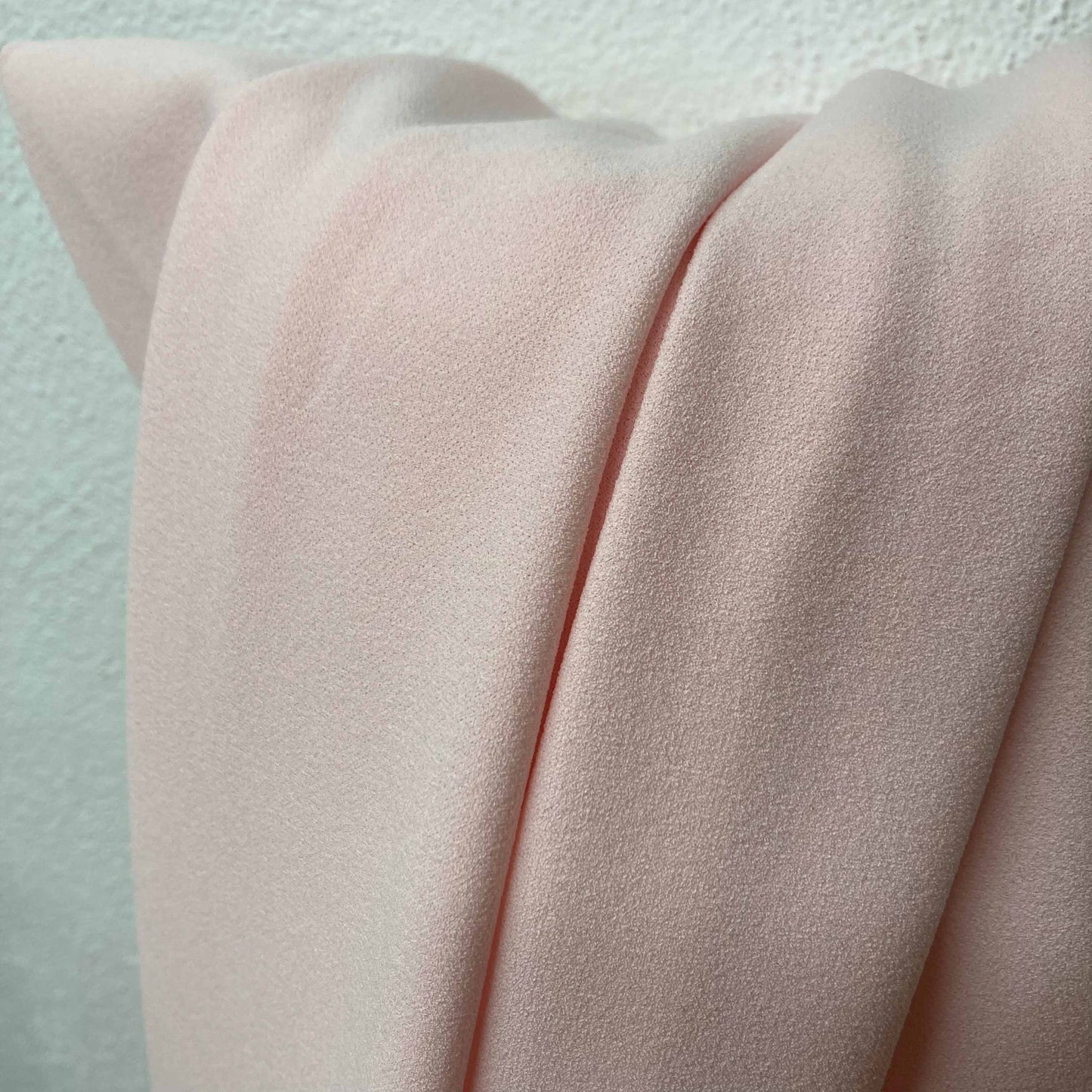 Scuba Crepe Fabric - Baby pink