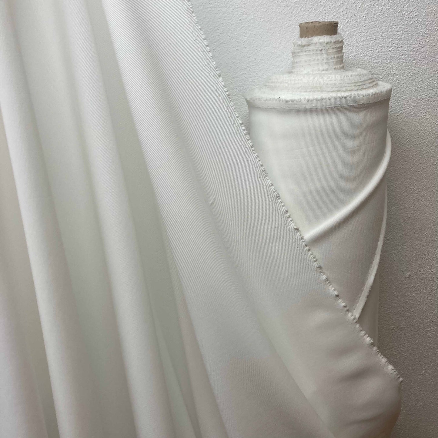 B-stock double knit Fabric - Off-white *