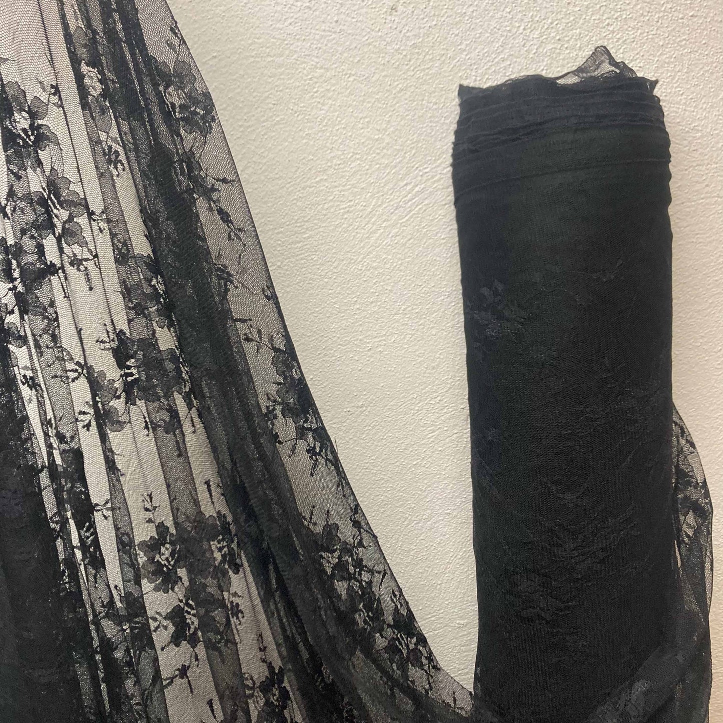 Lace fabric - Black
