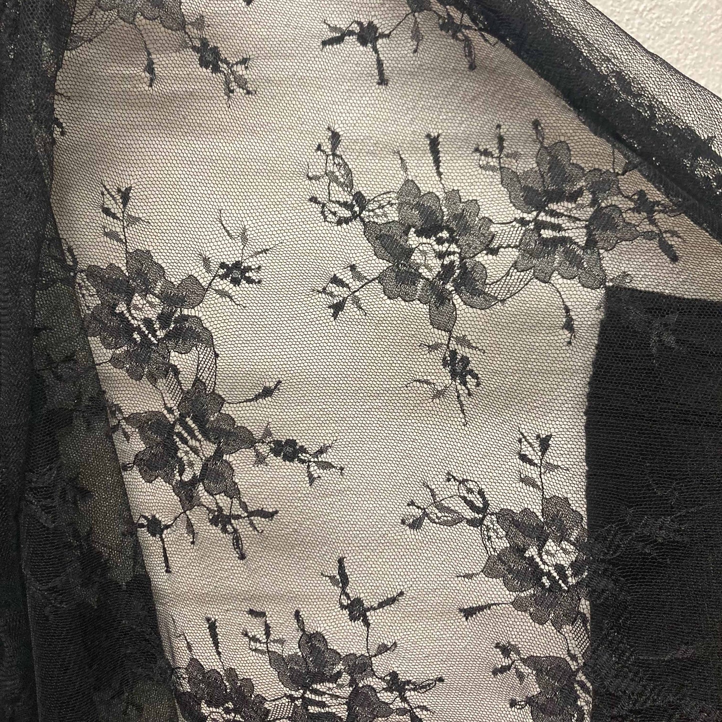 Lace fabric - Black