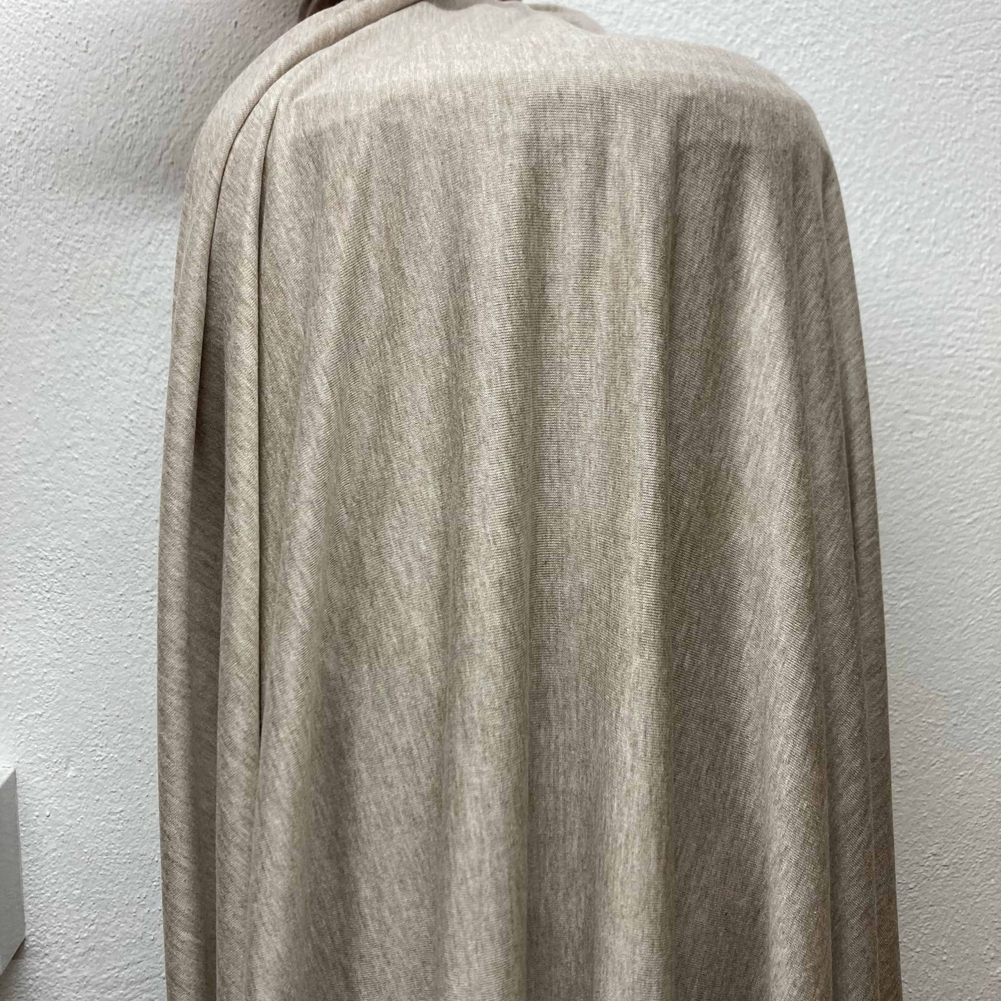 Viscose Jersey Fabric - Oatmeal