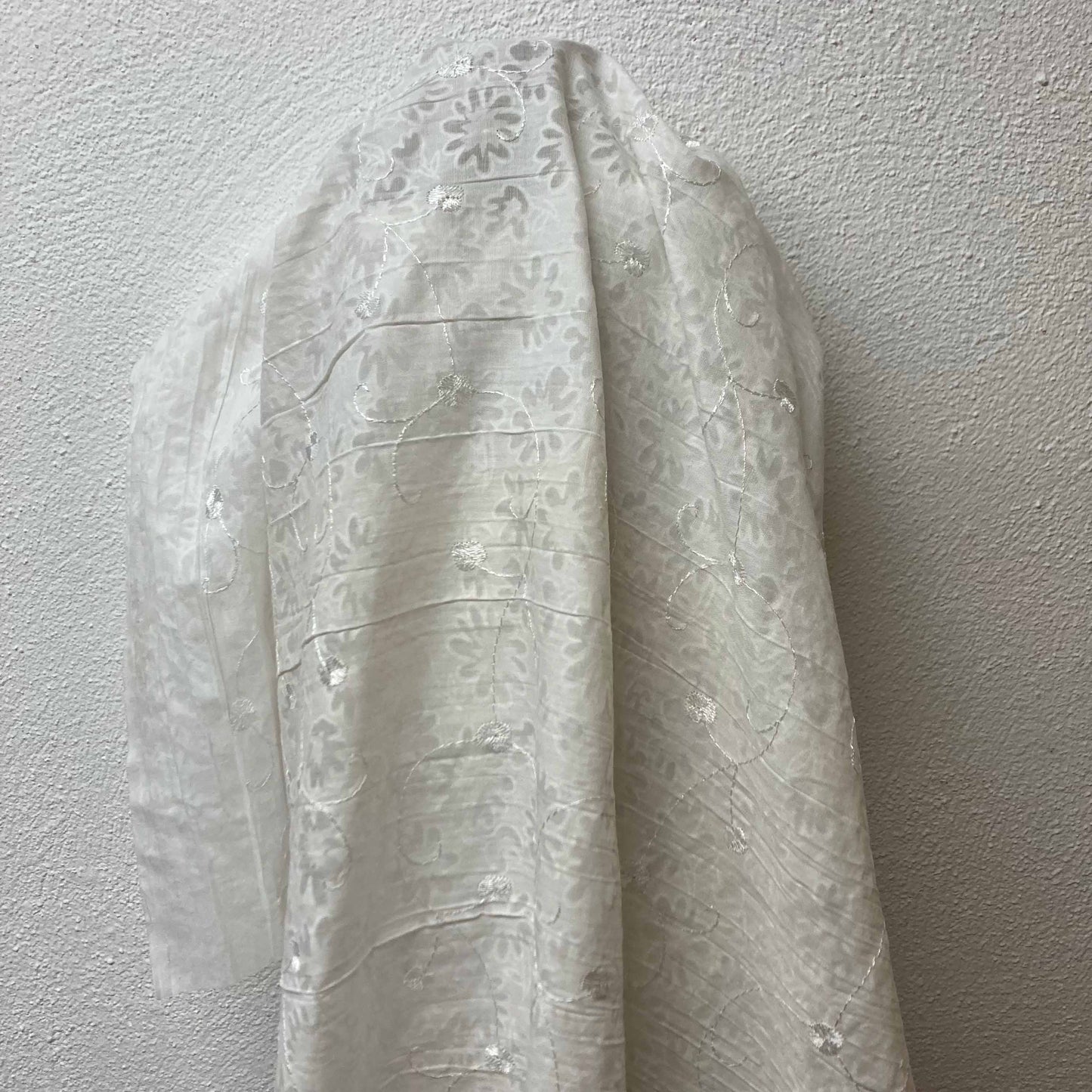 B-stock - Broderie Anglaise Cotton Fabric - Off-white *