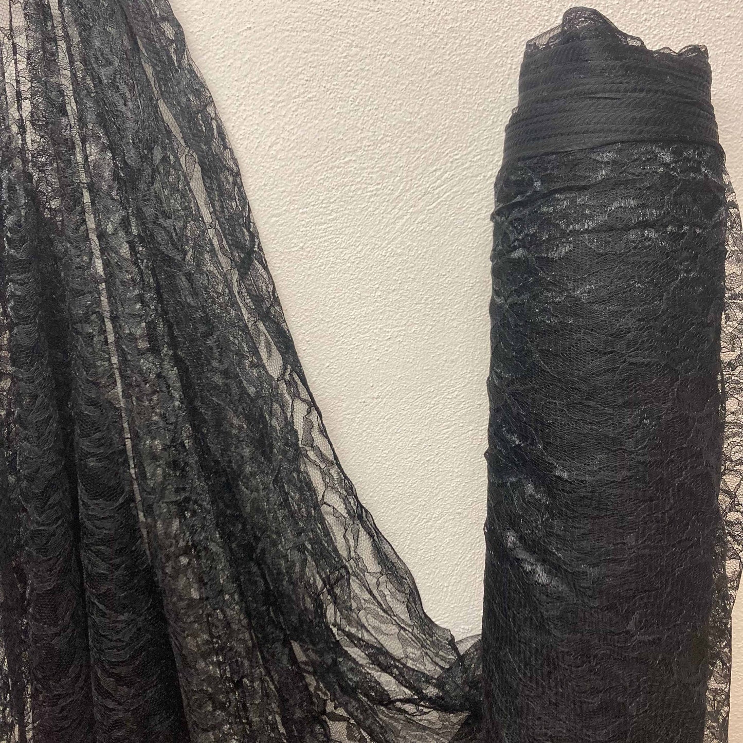Lace fabric - Black