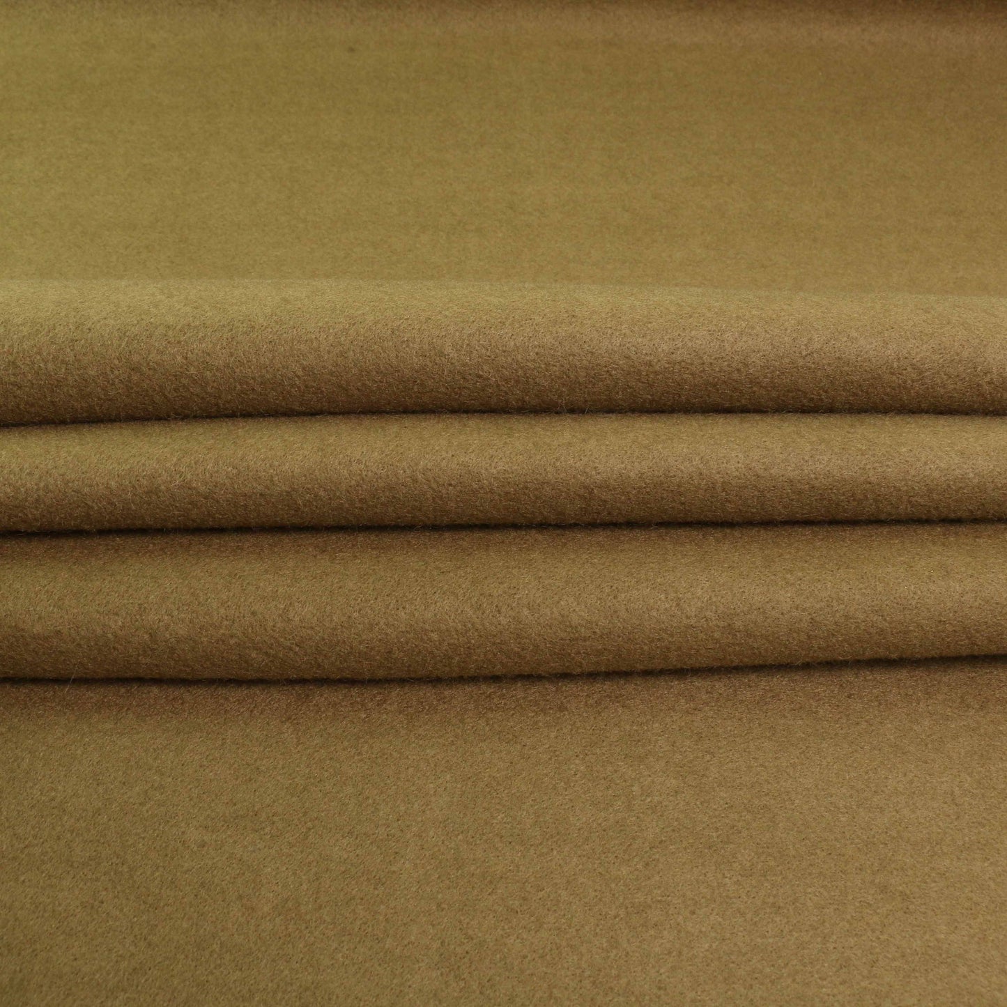 Faux Wool Fabric - Khaki, Burned orange, Taupe