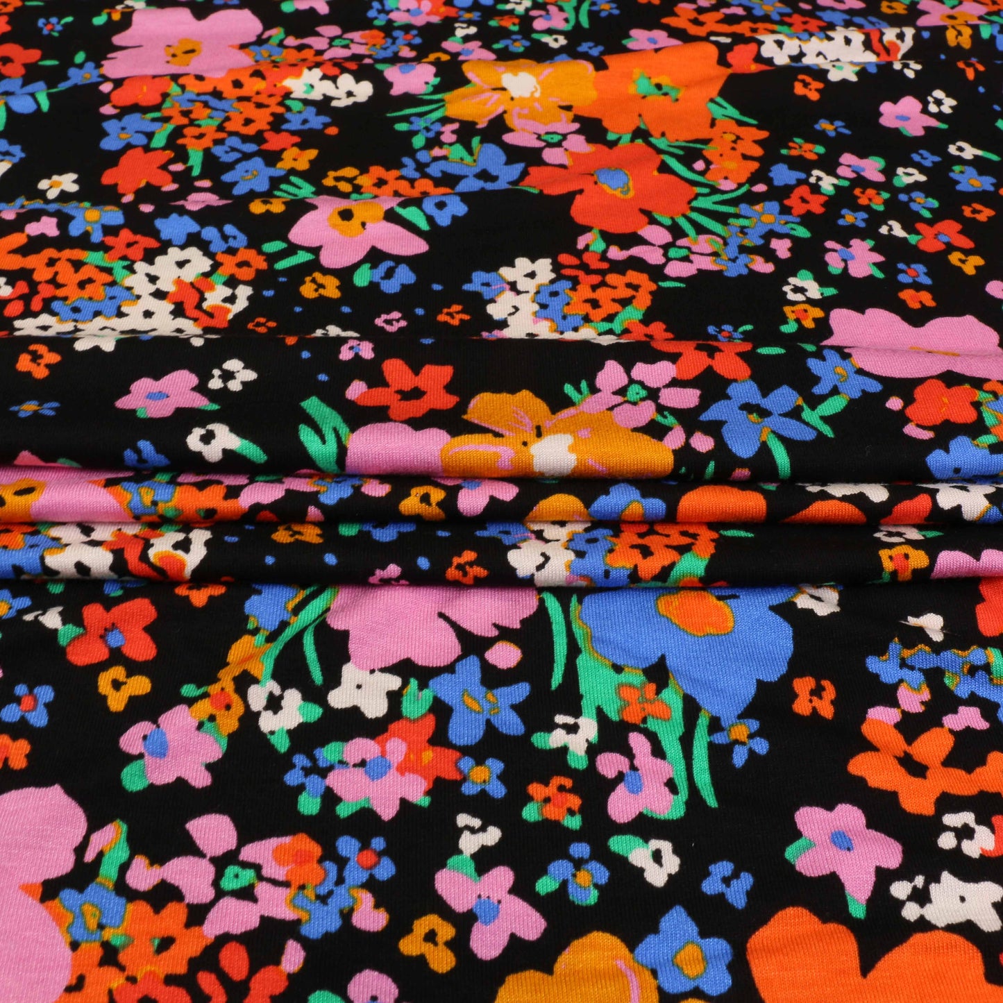 Viscose Jersey Fabric - Black