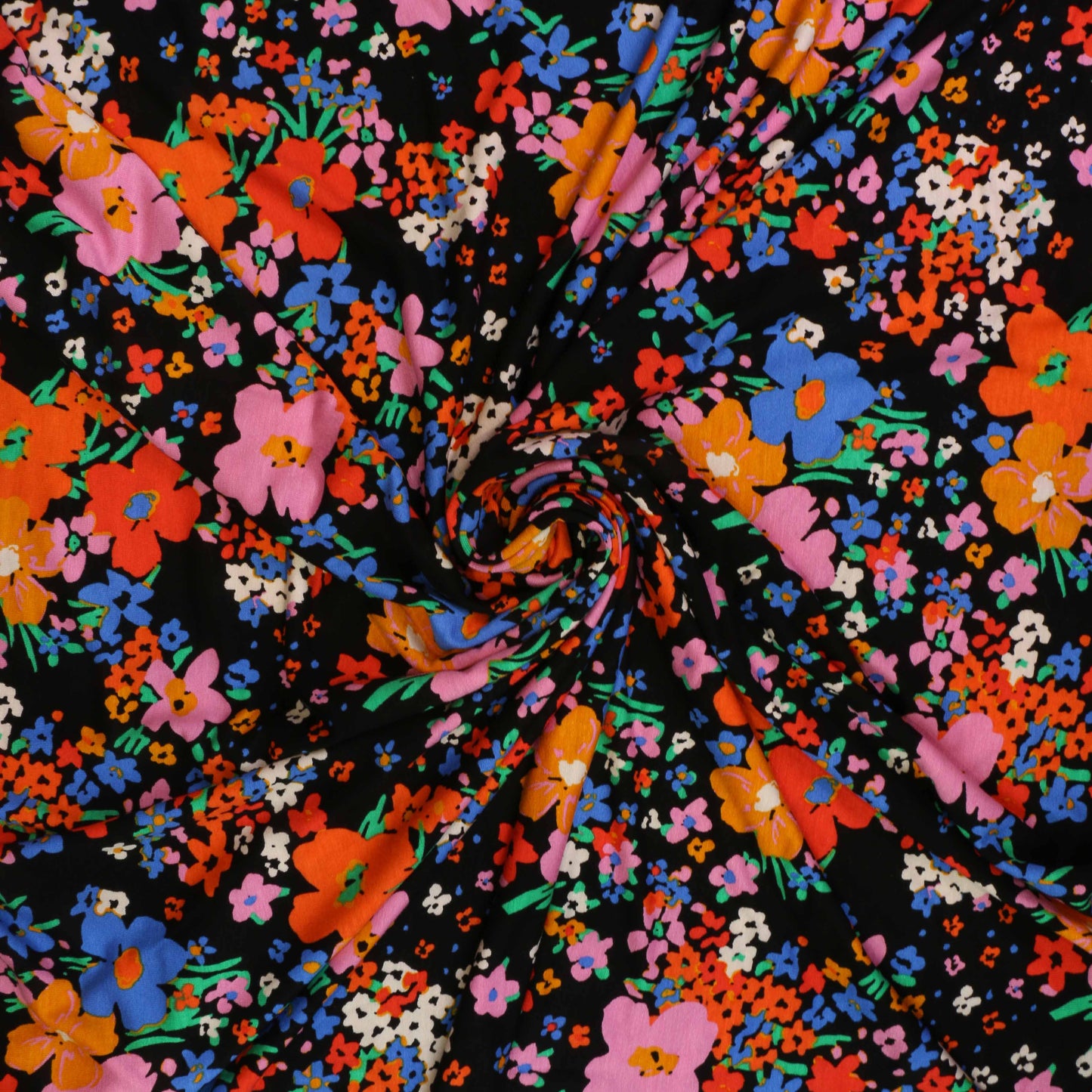 Viscose Jersey Fabric - Black