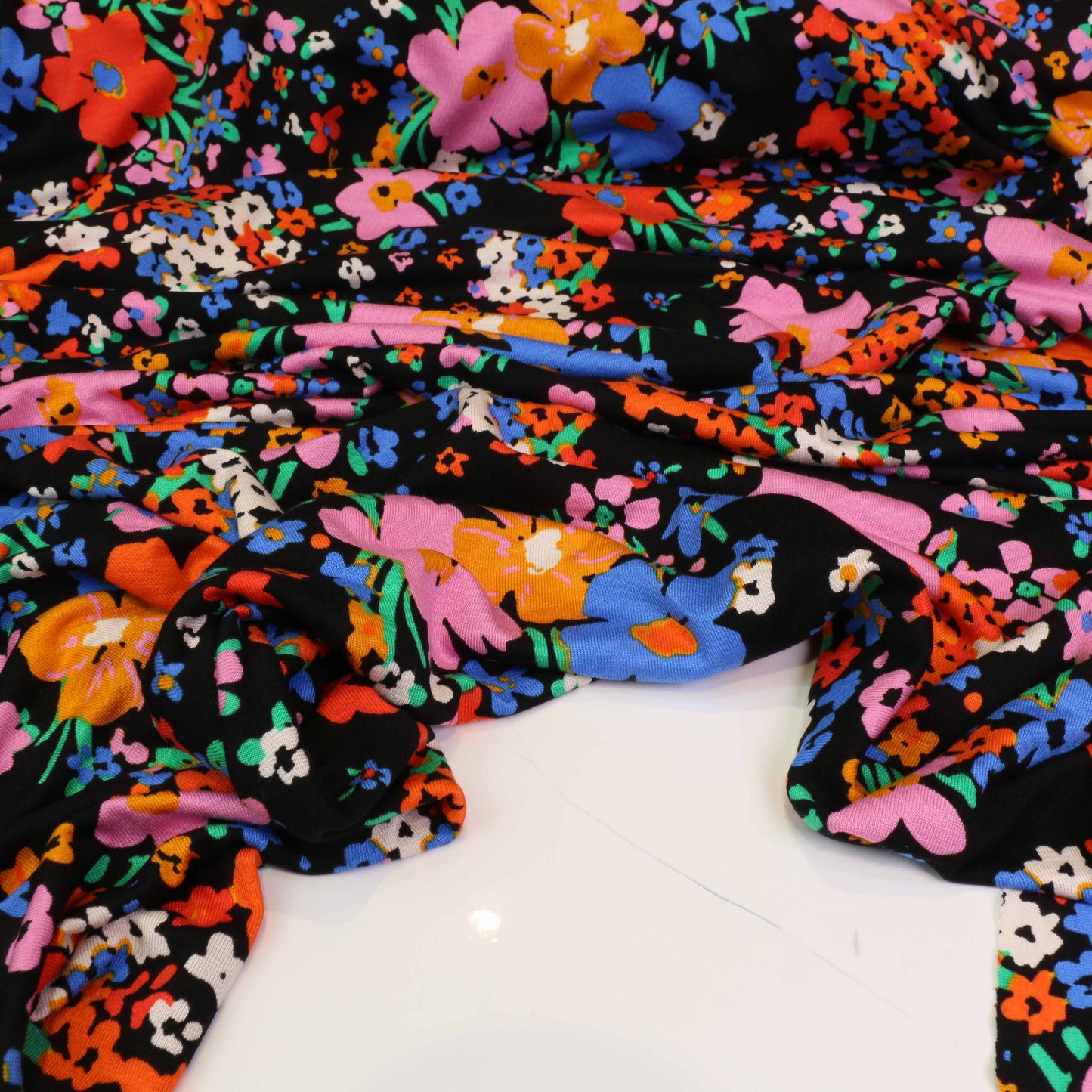 Viscose Jersey Fabric - Black