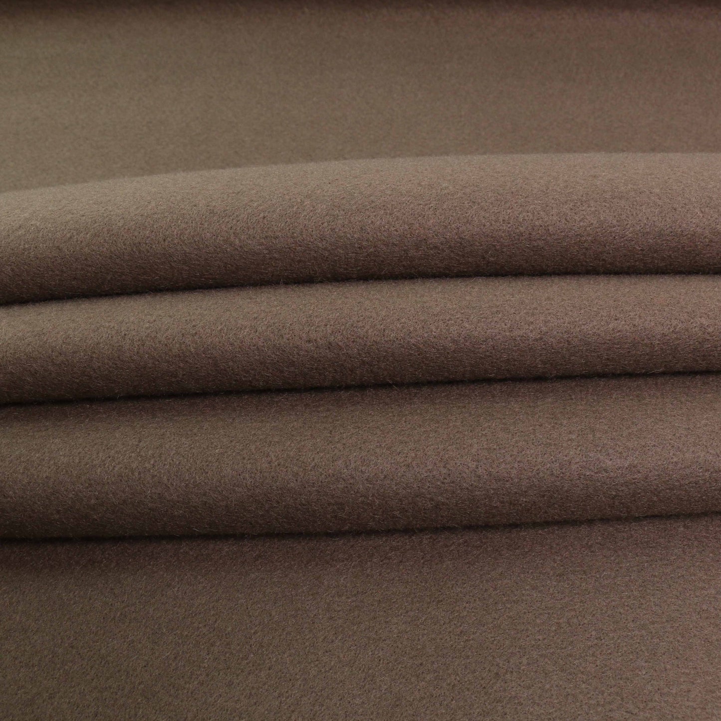 Faux Wool Fabric - Khaki, Burned orange, Taupe