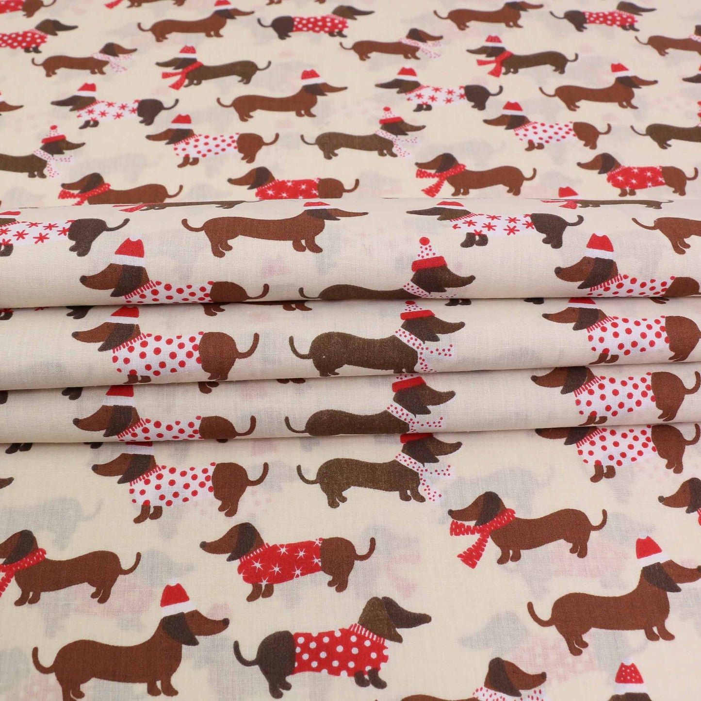 PolyCotton fabric - Cream