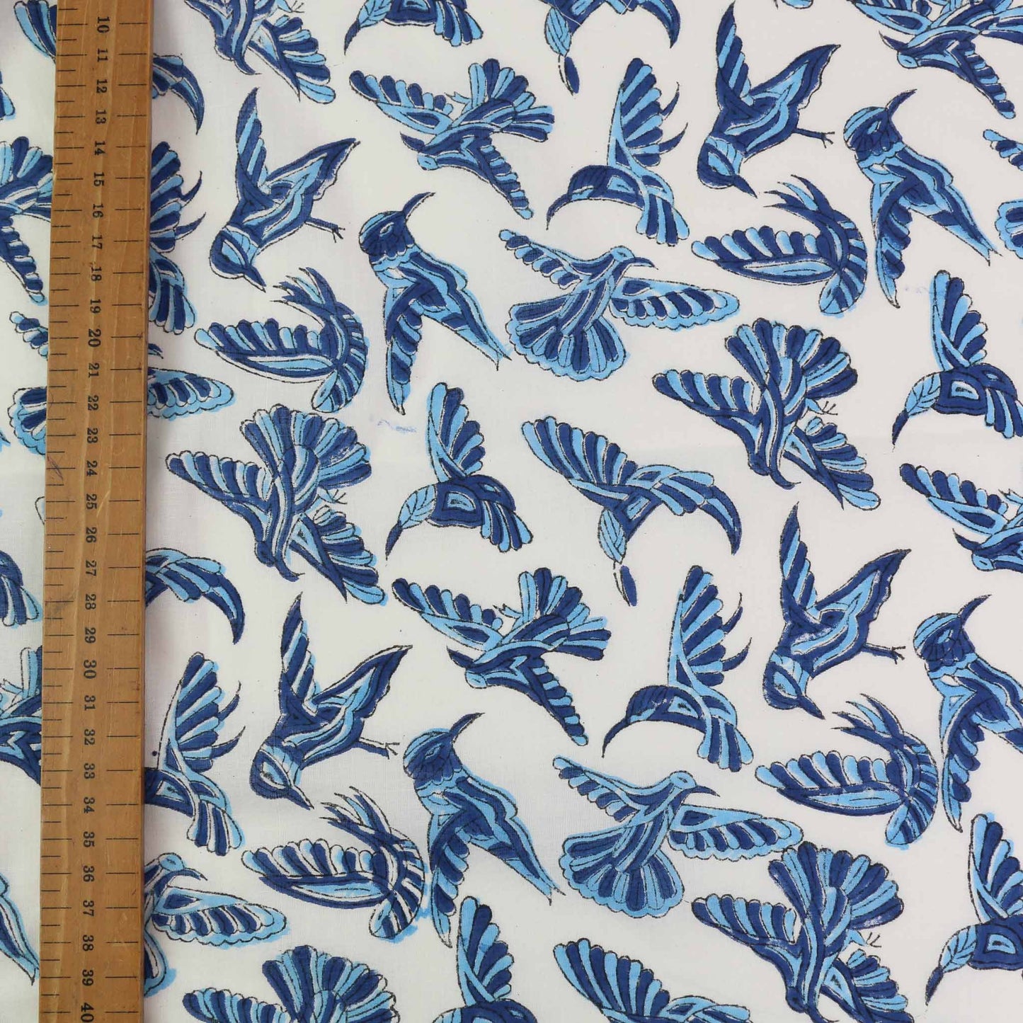 Cotton Voile - Hand block print