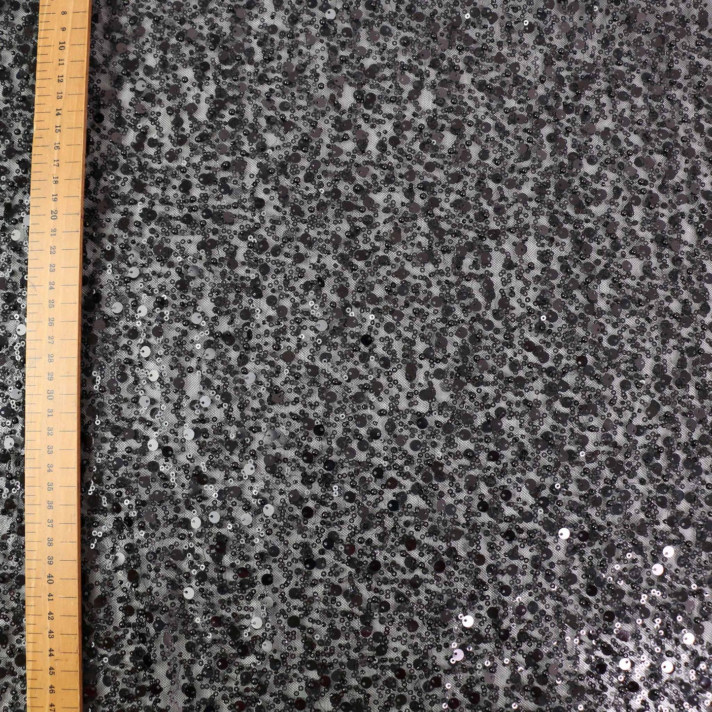 Sequin Fabric - Black