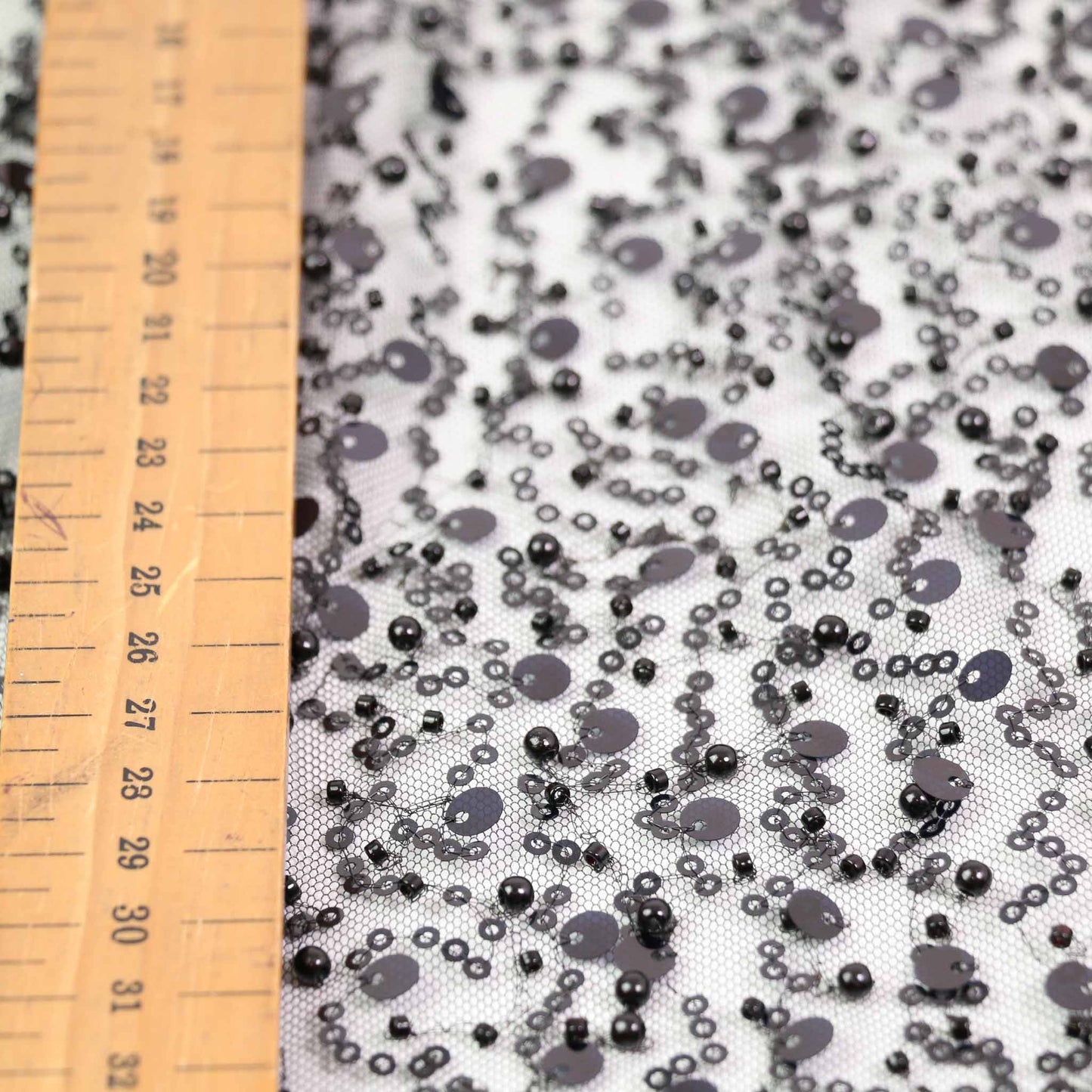 Sequin Fabric - Black