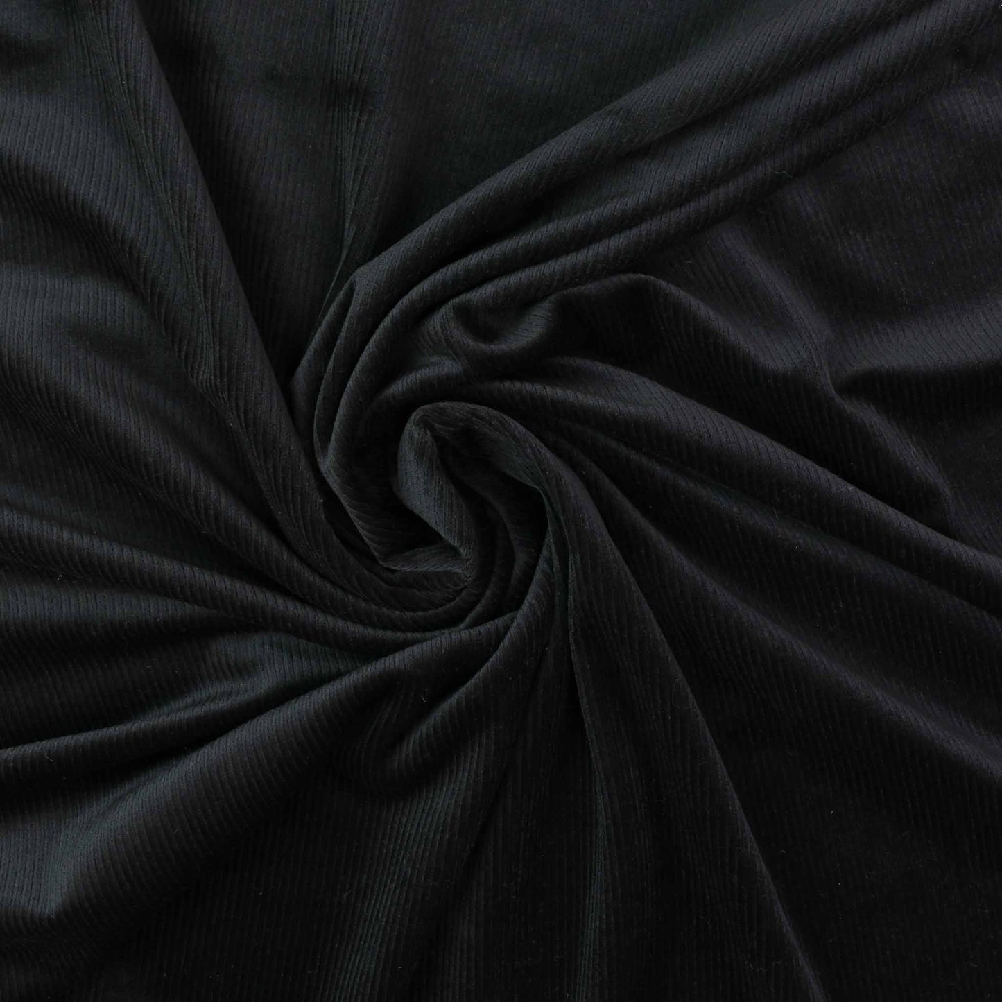 Rib Velour - Navy, Black