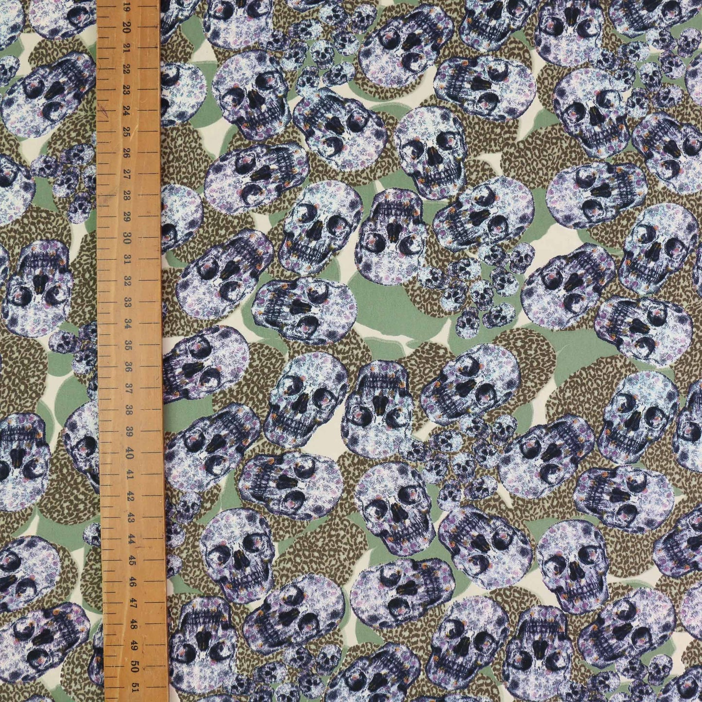 Royal Micro Satin Fabric - Khaki