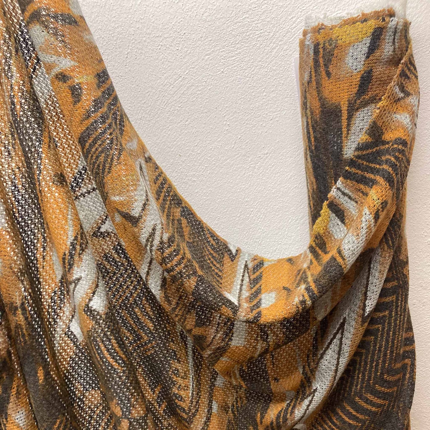 Wool Jersey Fabric - Mustard