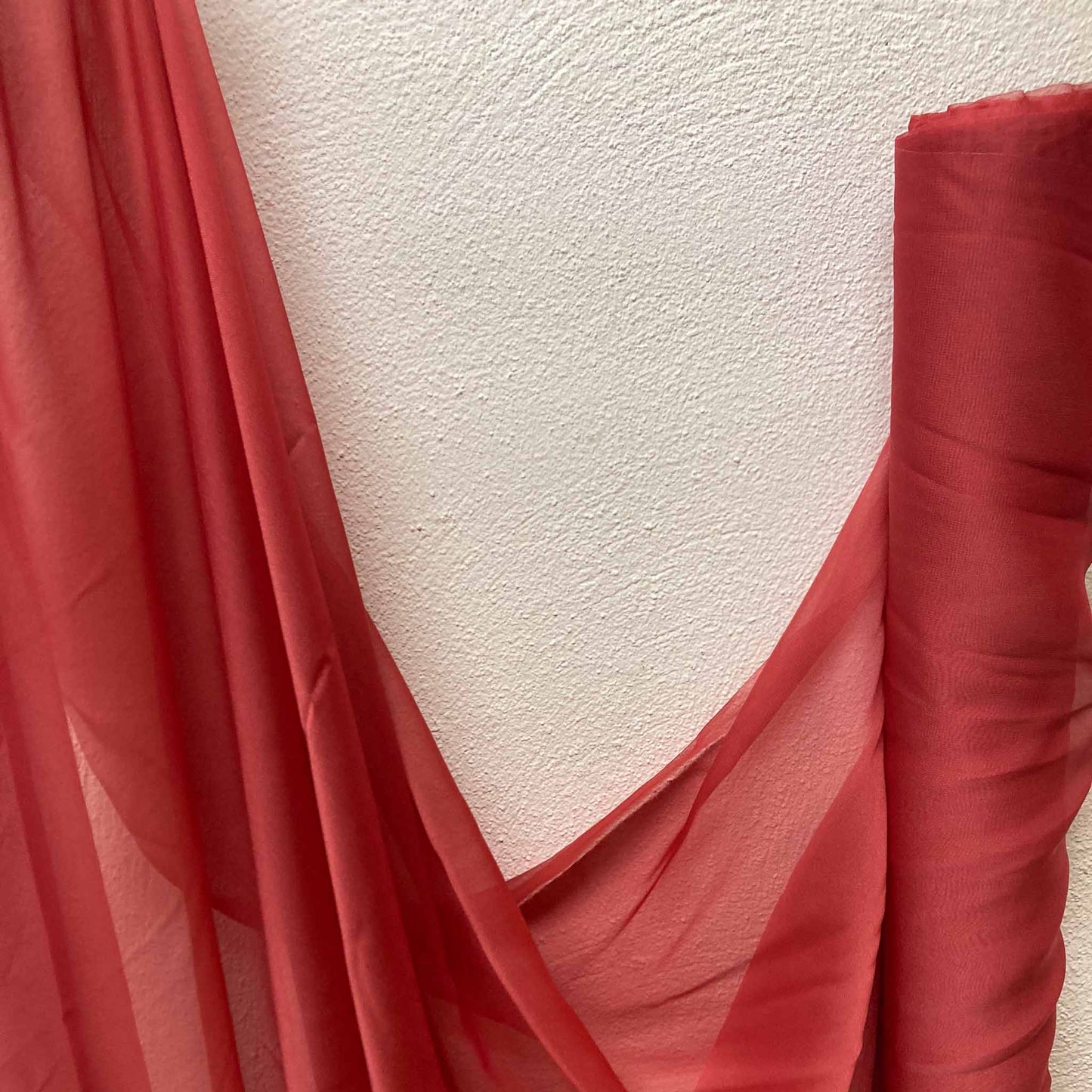 Chiffon Fabric - Red