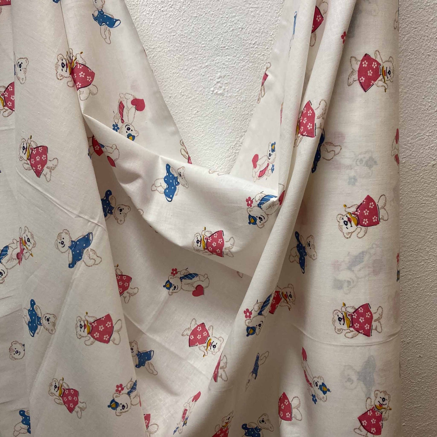 Vintage Cotton fabric - Off-white