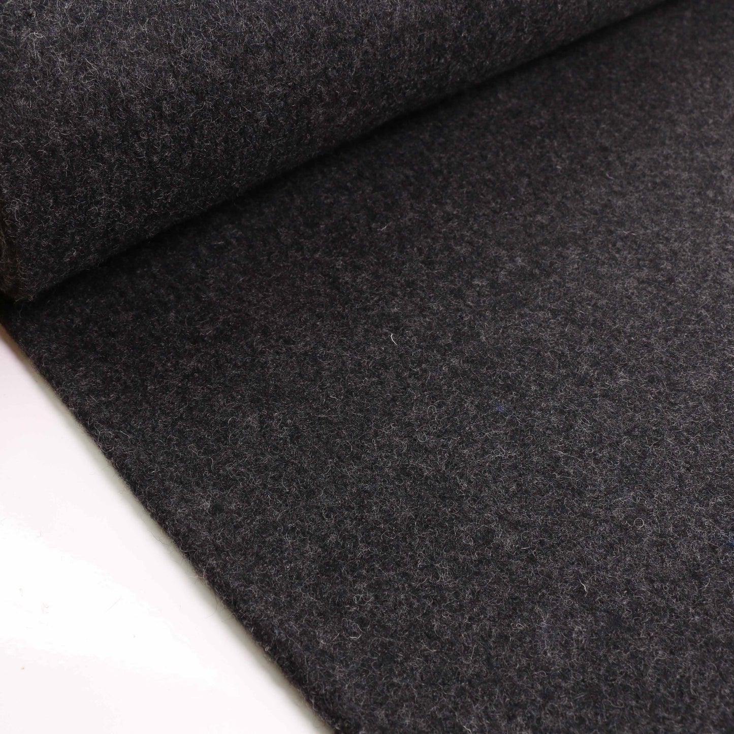Boiled Wool Fabric - Mustard, charcoal, black, navy, teal