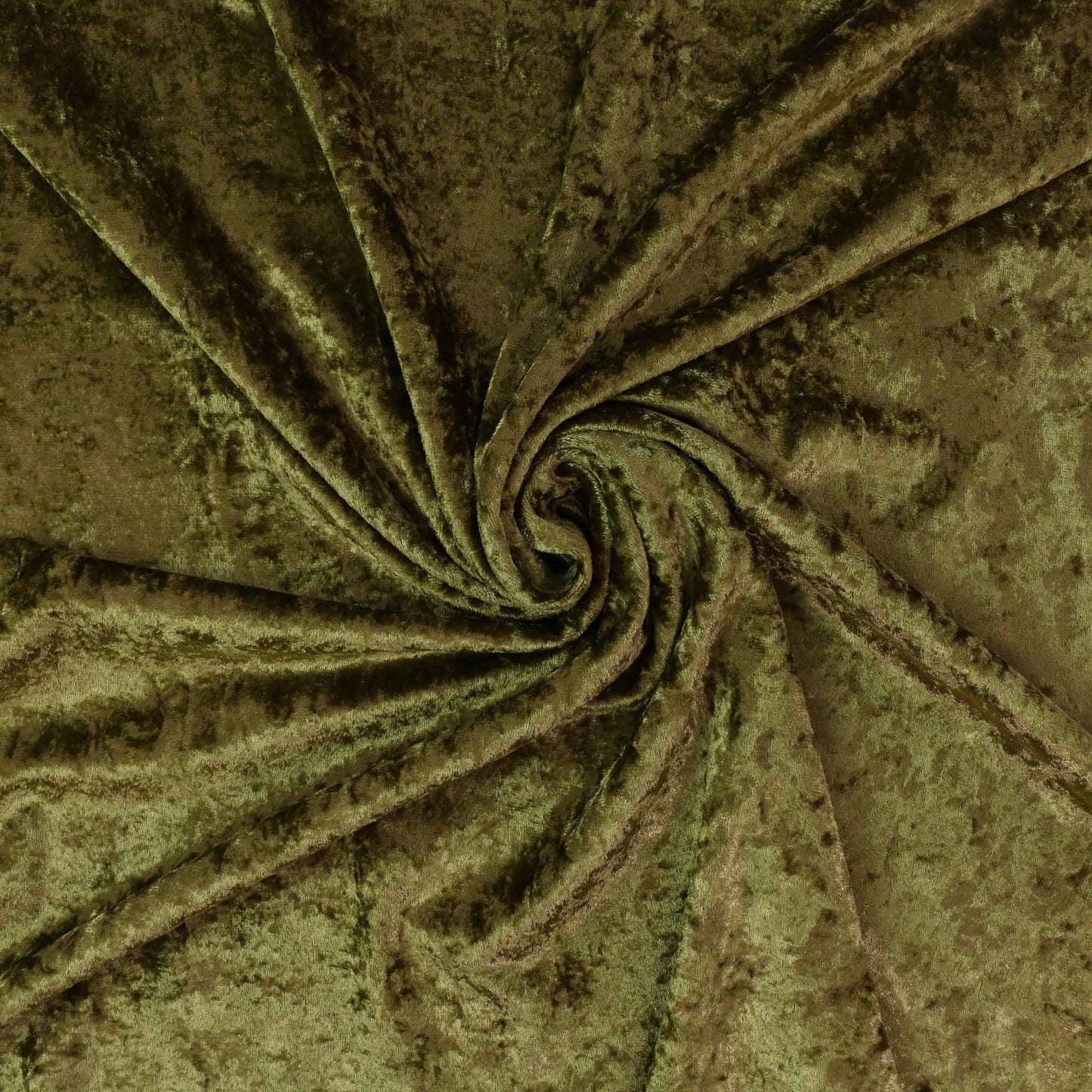 Crushed Velvet - Terracotta, Khaki