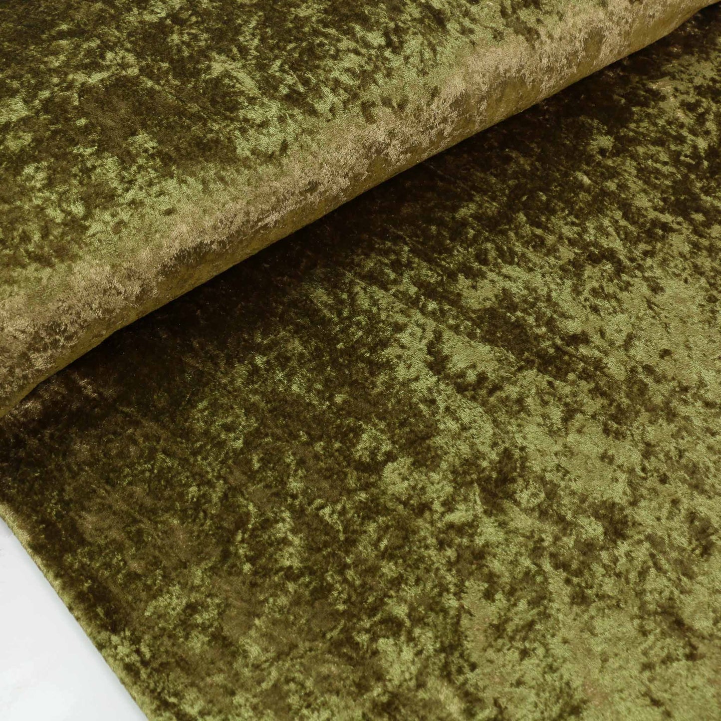 Crushed Velvet - Terracotta, Khaki