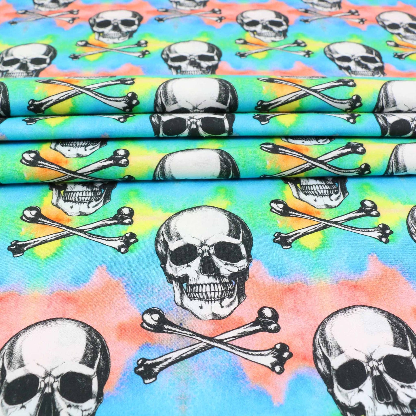 100% Cotton fabric - Multicoloured