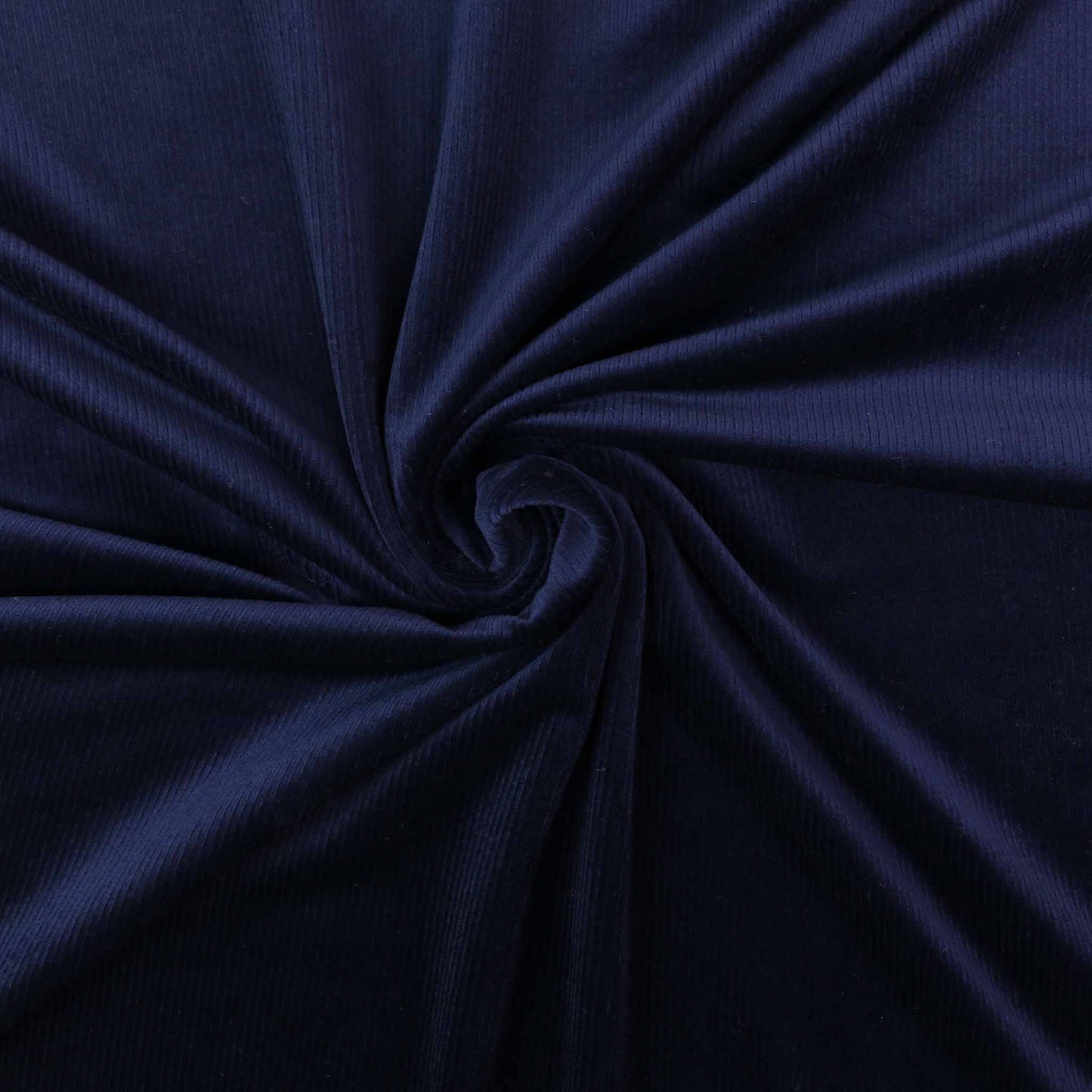 Rib Velour - Navy, Black