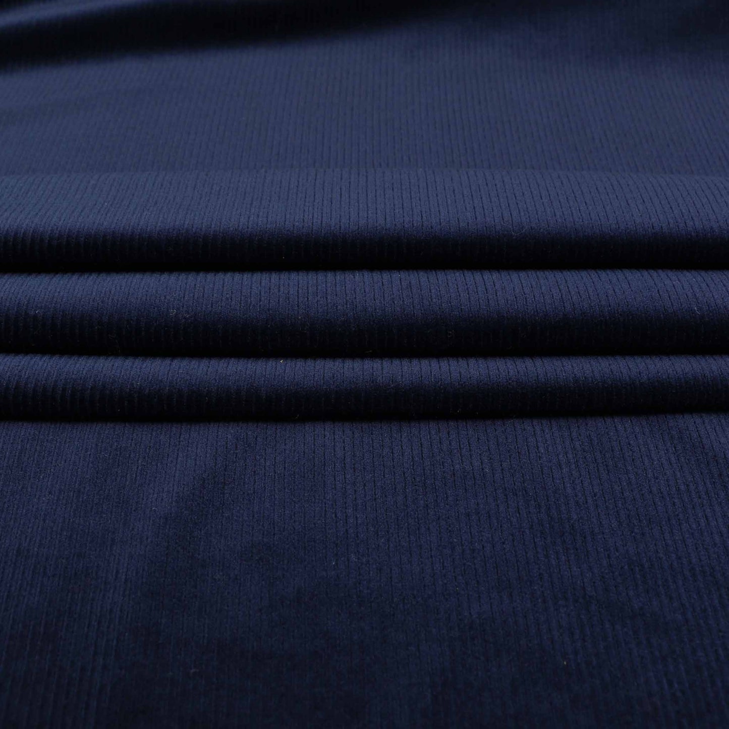 Rib Velour - Navy, Black