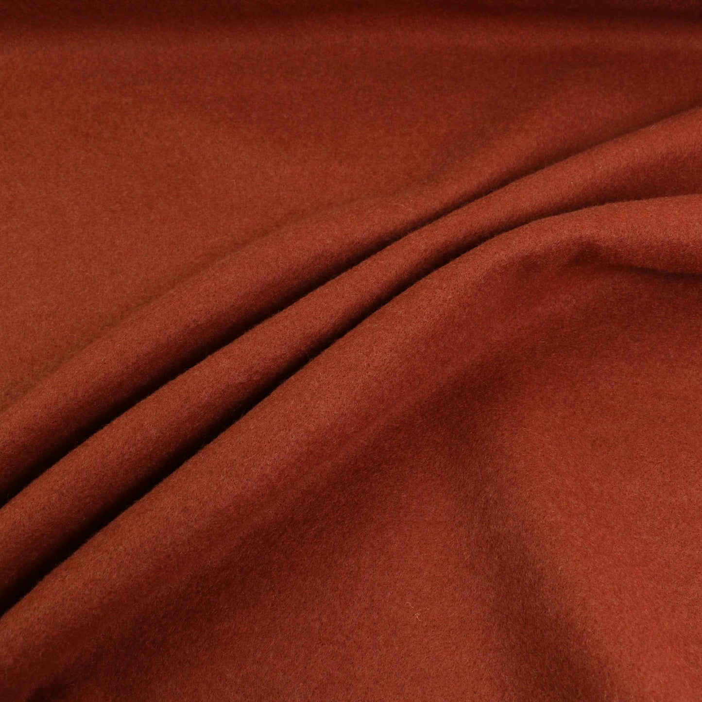 Faux Wool Fabric - Khaki, Burned orange, Taupe