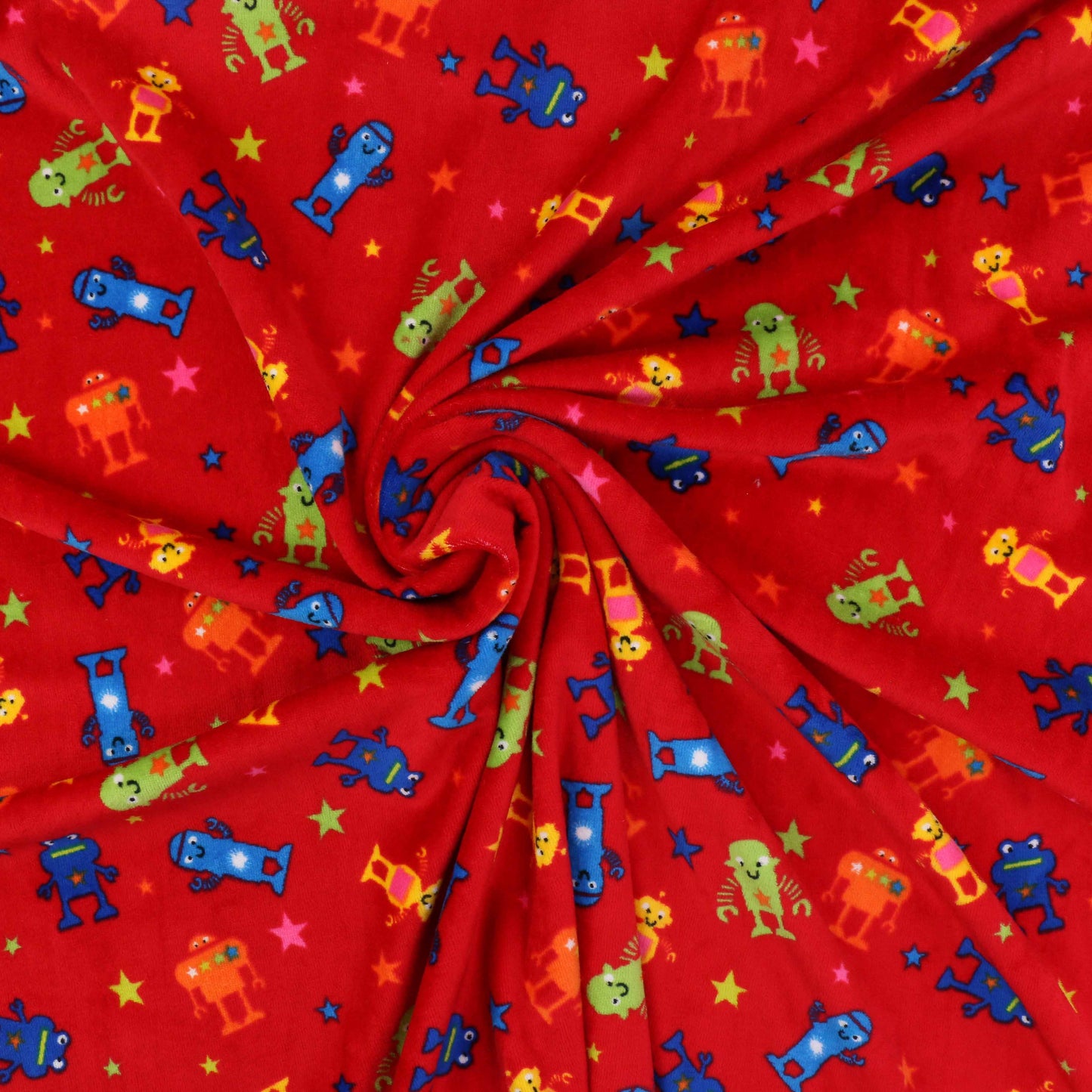 Cotton Velour - Red