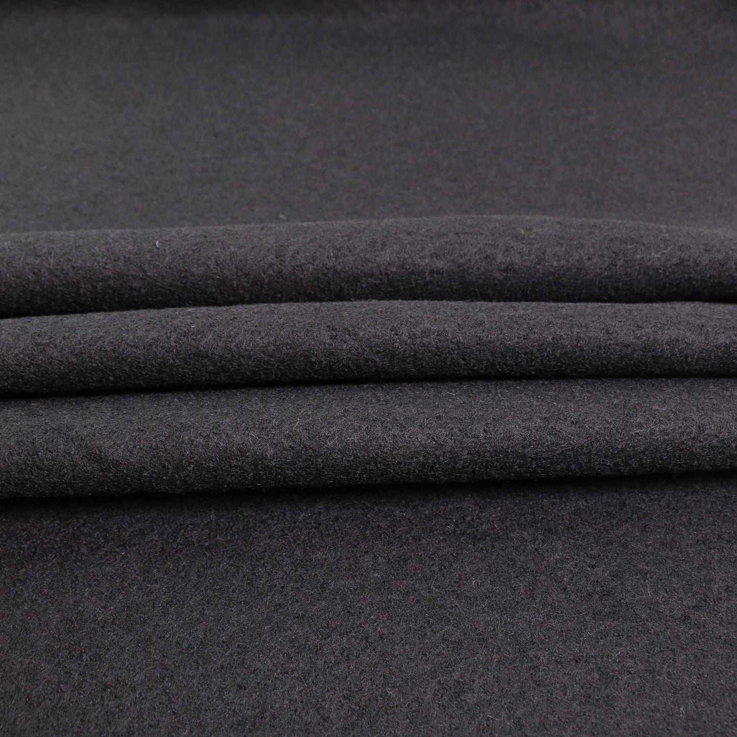 Boiled Wool Fabric - Charcoal, black, navy, teal, mustard