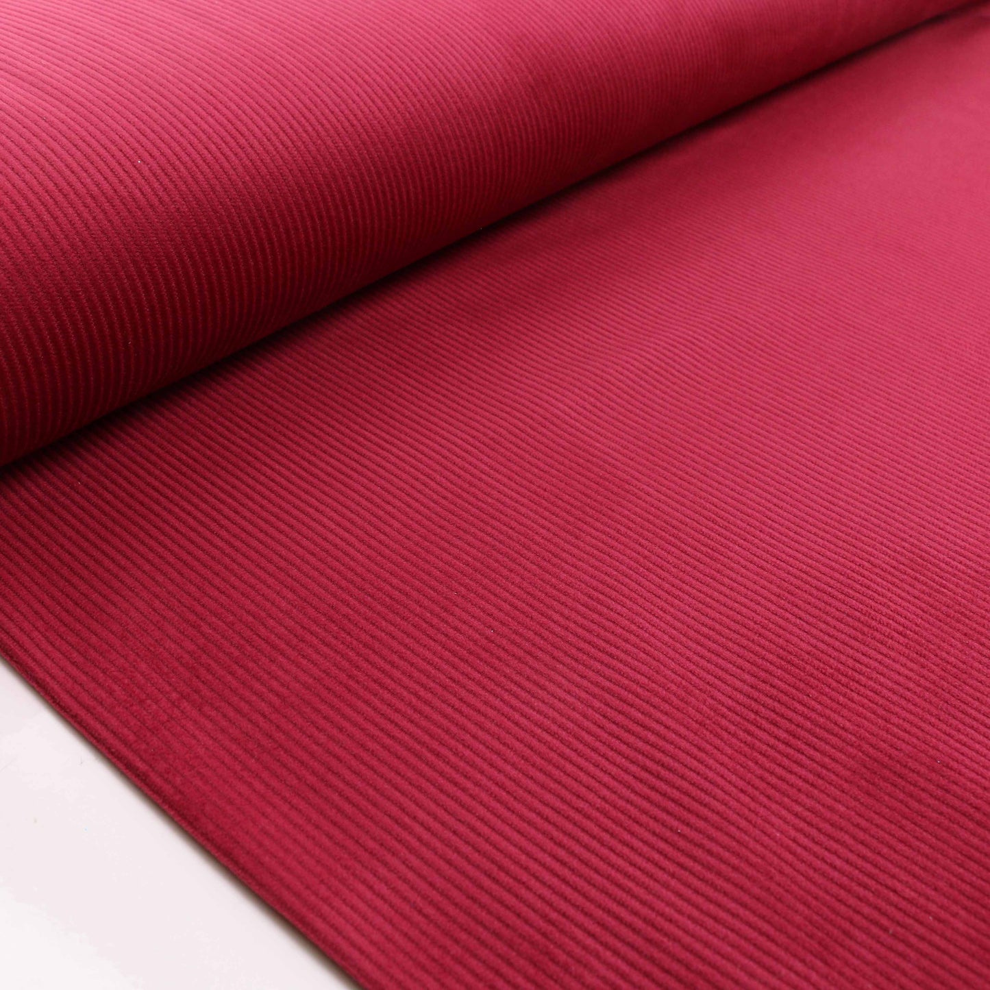 Corduroy Knit Fabric - Green, Denim, Mustard, Wine, Red