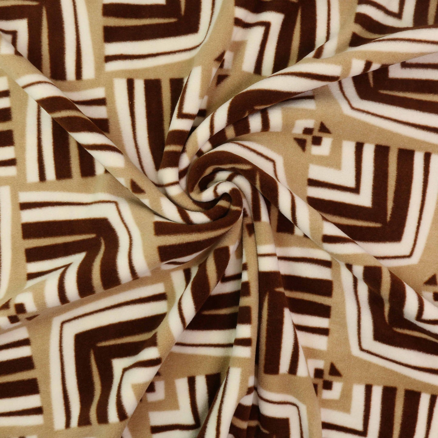 Fleece Fabric - Beige, beige