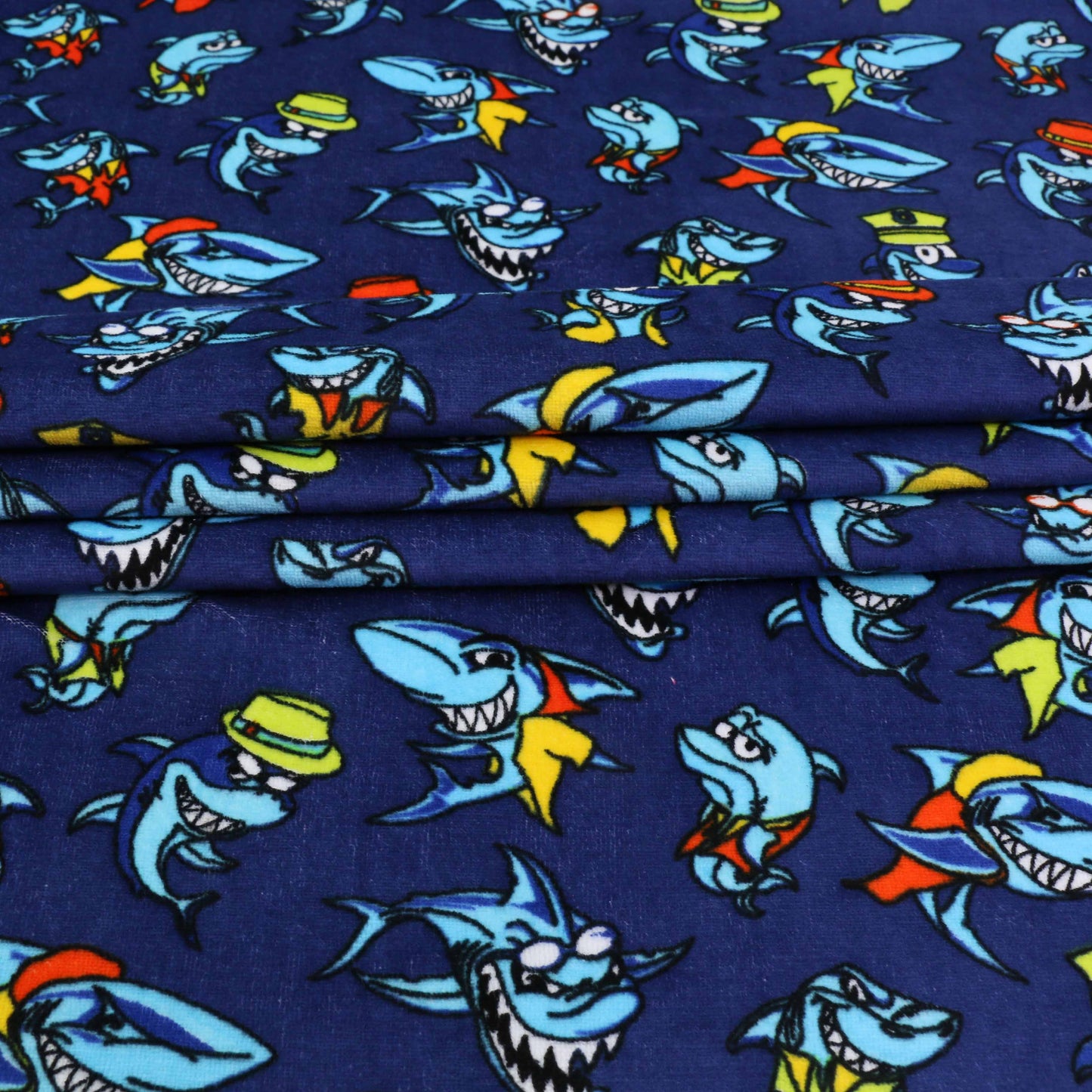 Cotton Velour - Blue