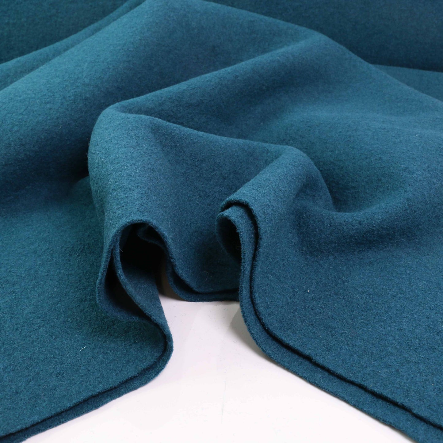 Boiled Wool Fabric - Black, navy, teal, mustard, charcoal