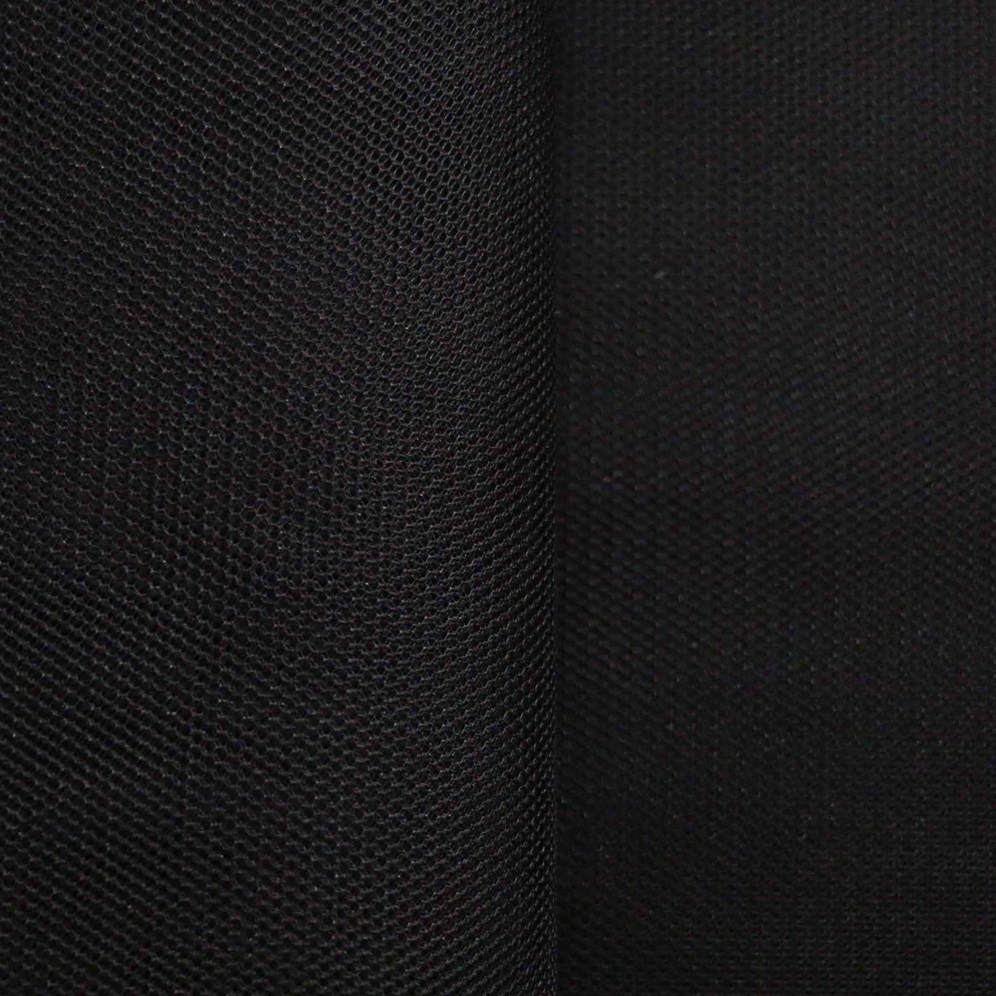 plain black dressmaking netting tulle fabric