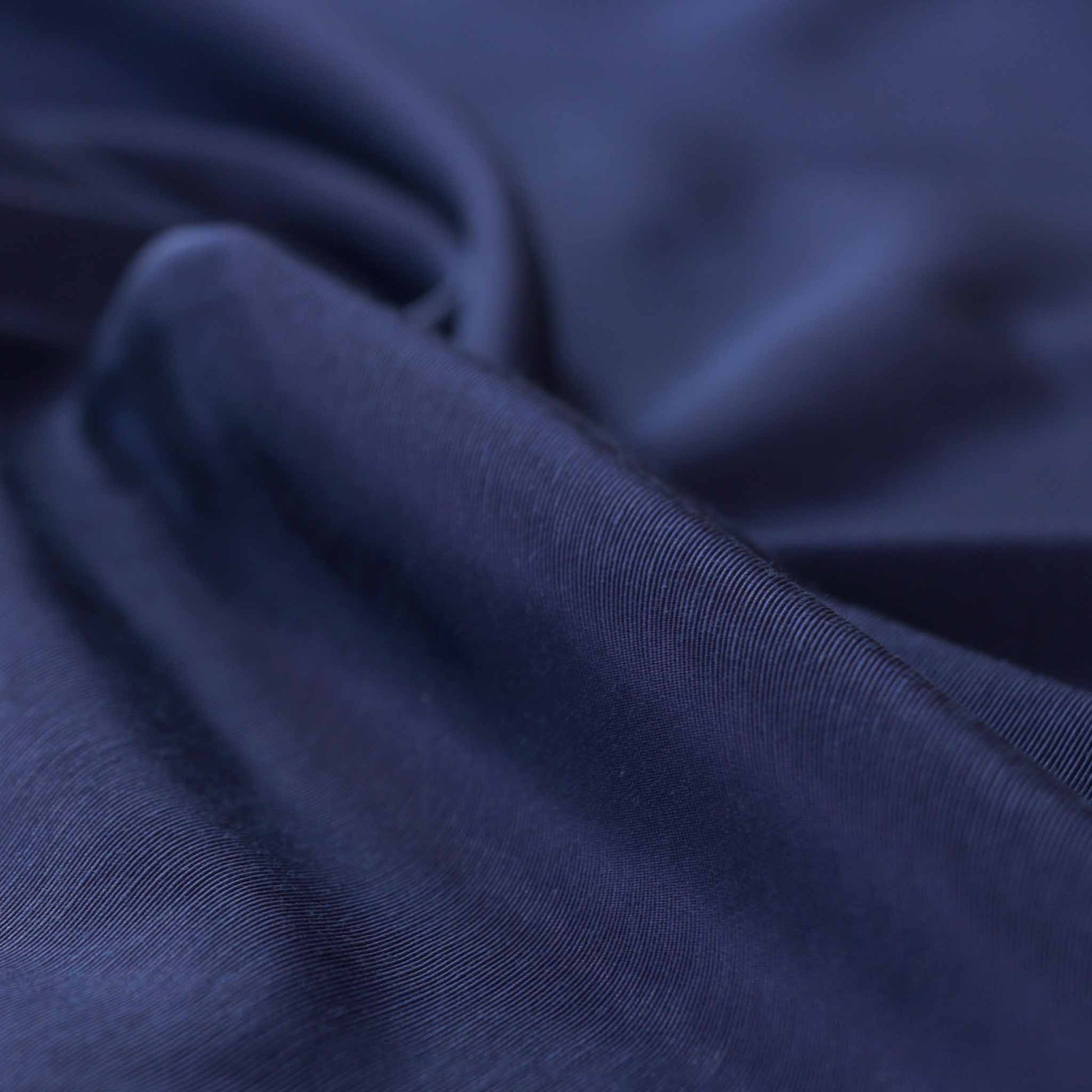 viscose grosgrain dressmaking fabric with shiny texture in blue