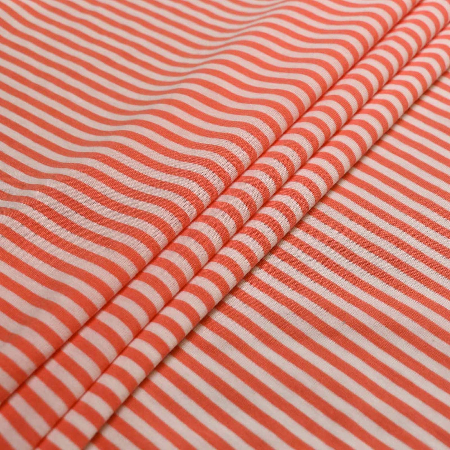 coral jersey dressmaking polycotton fabric from cloth control