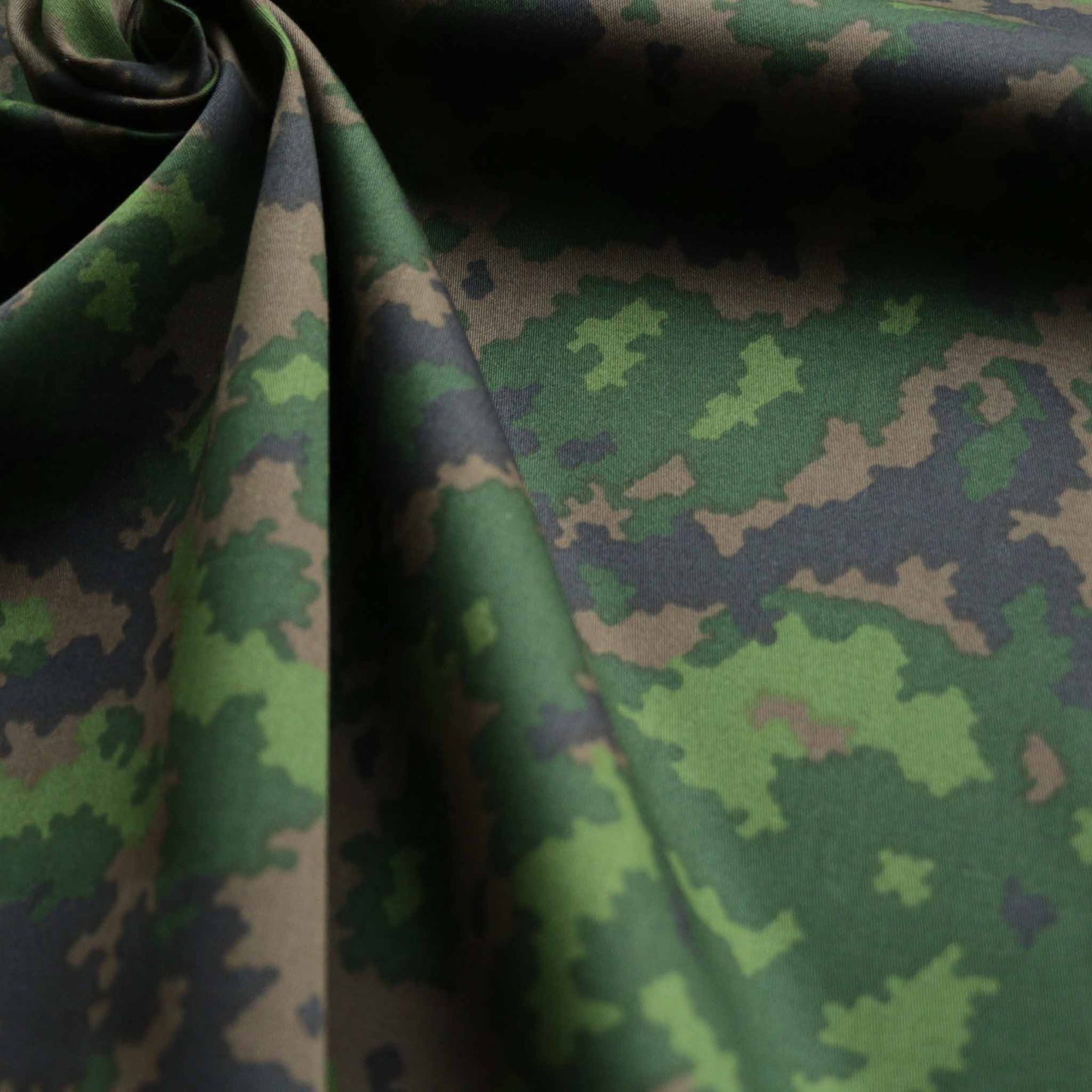 camo green dressmaking fabric army camouflage print