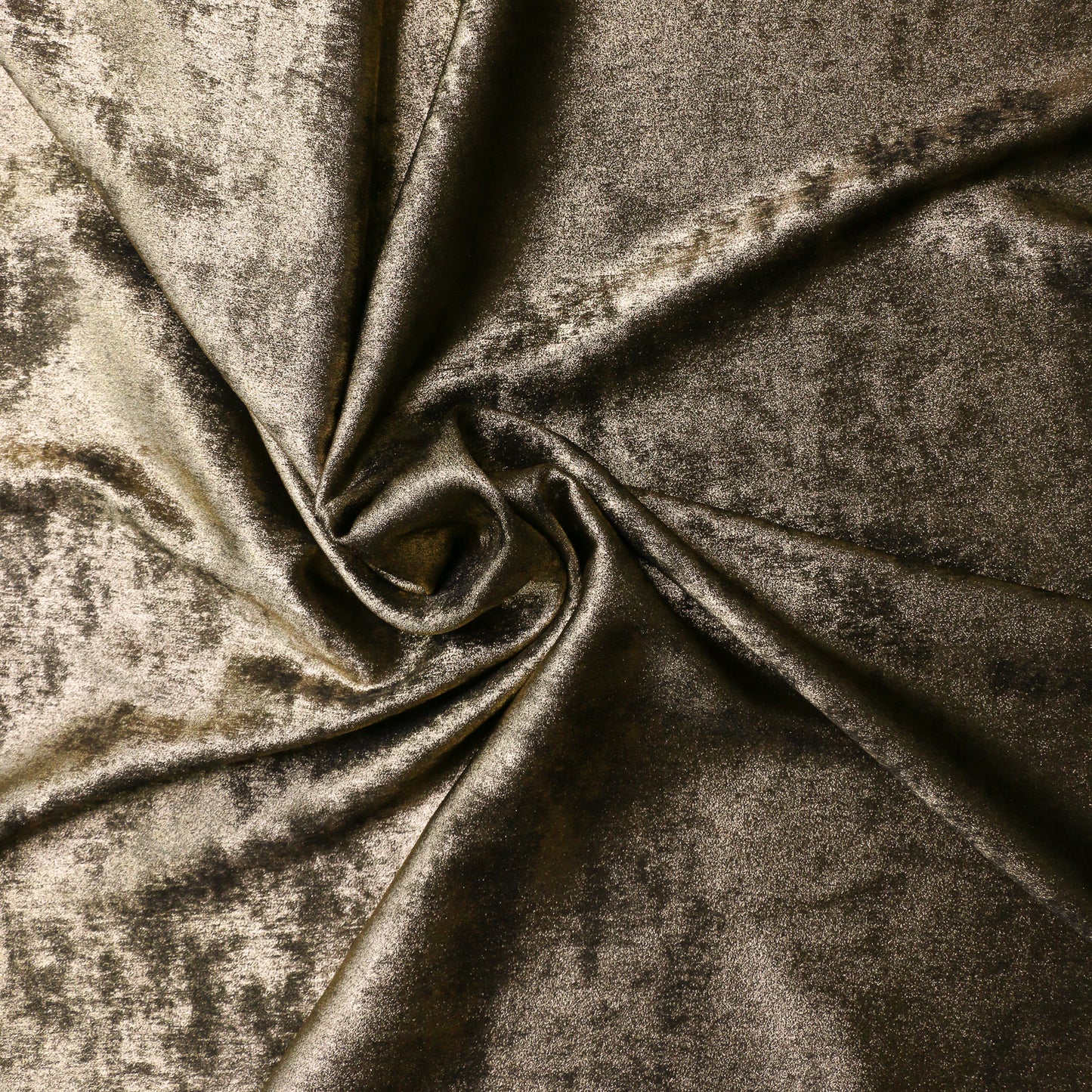 powder touch fabric for dressmaking in gold colour