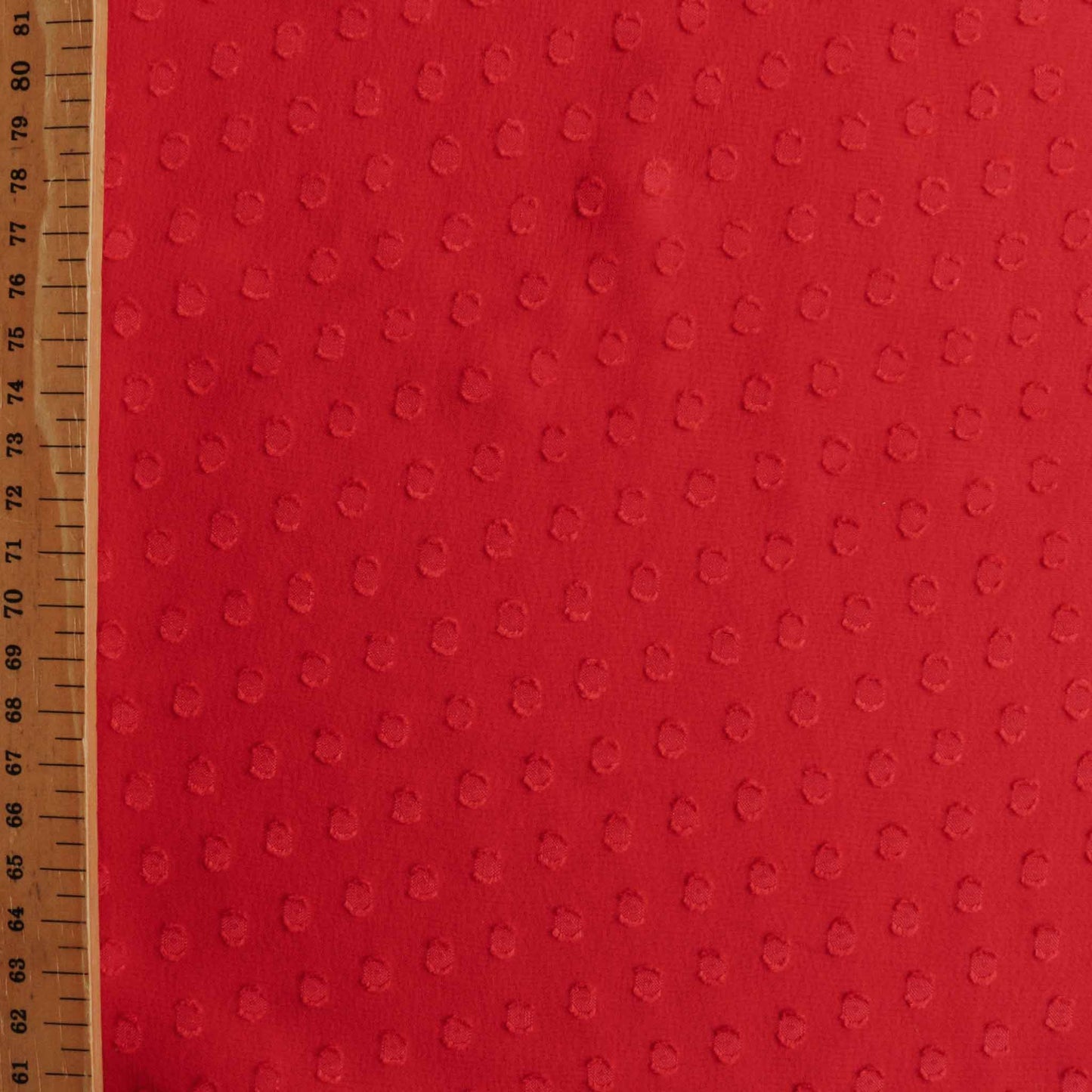 metre chiffon swiss clip flocked jacquard polka dot dressmaking fabric