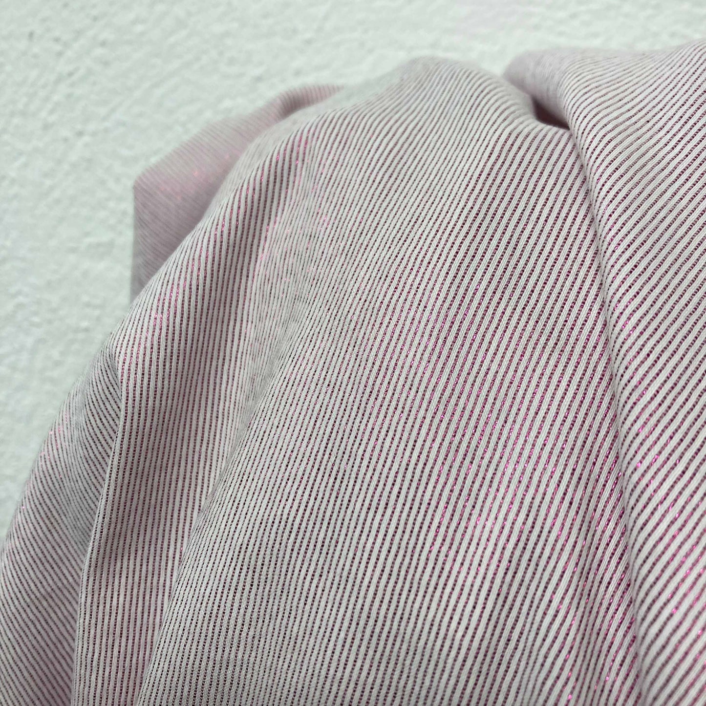 Bengaline Fabric - Metallic pink