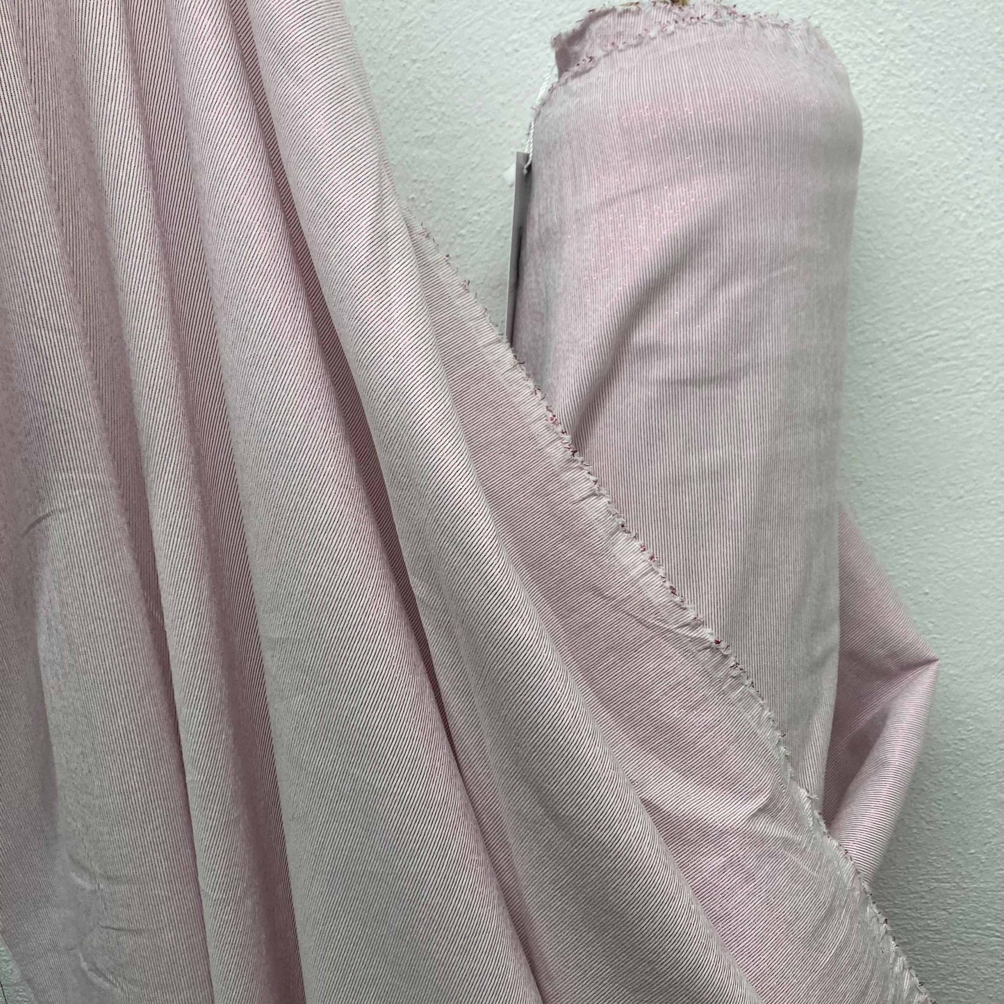 Bengaline Fabric - Metallic pink