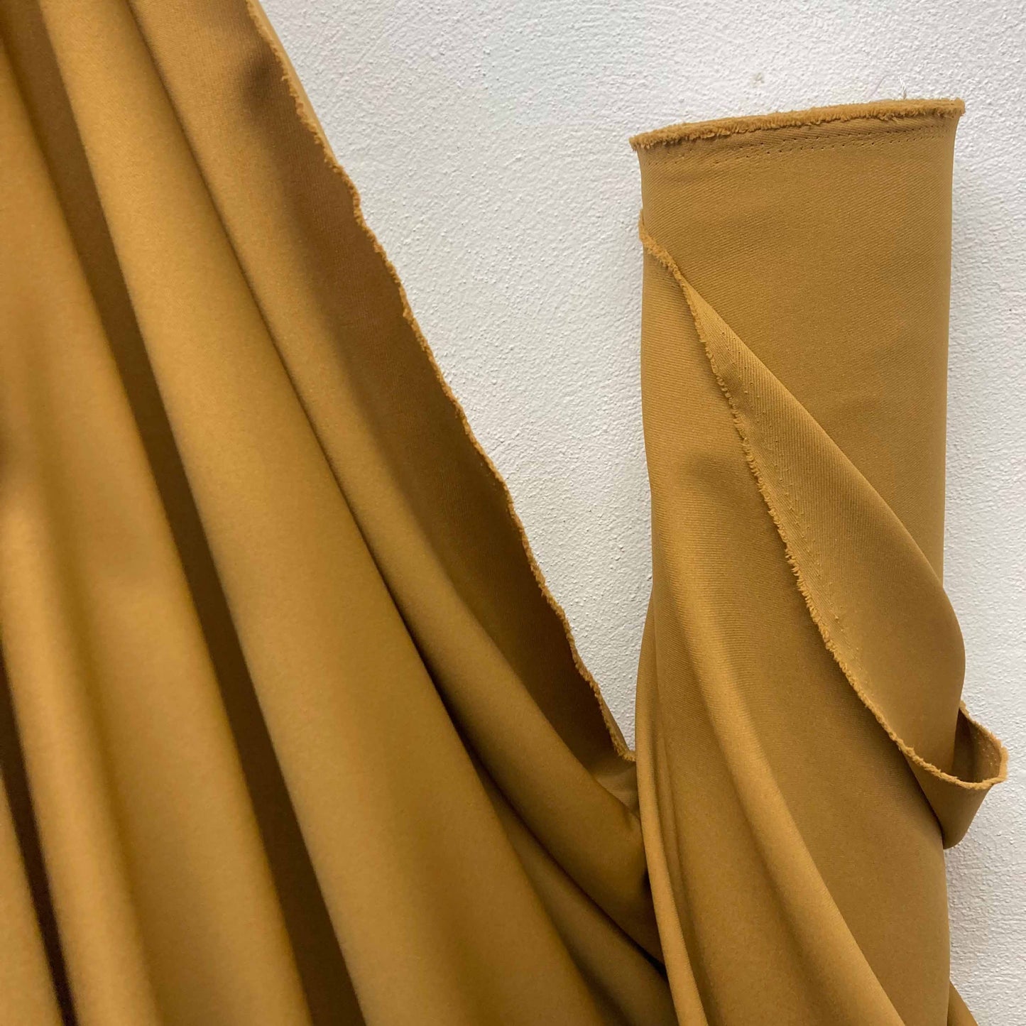 Stretch Suiting Fabric - Mustard