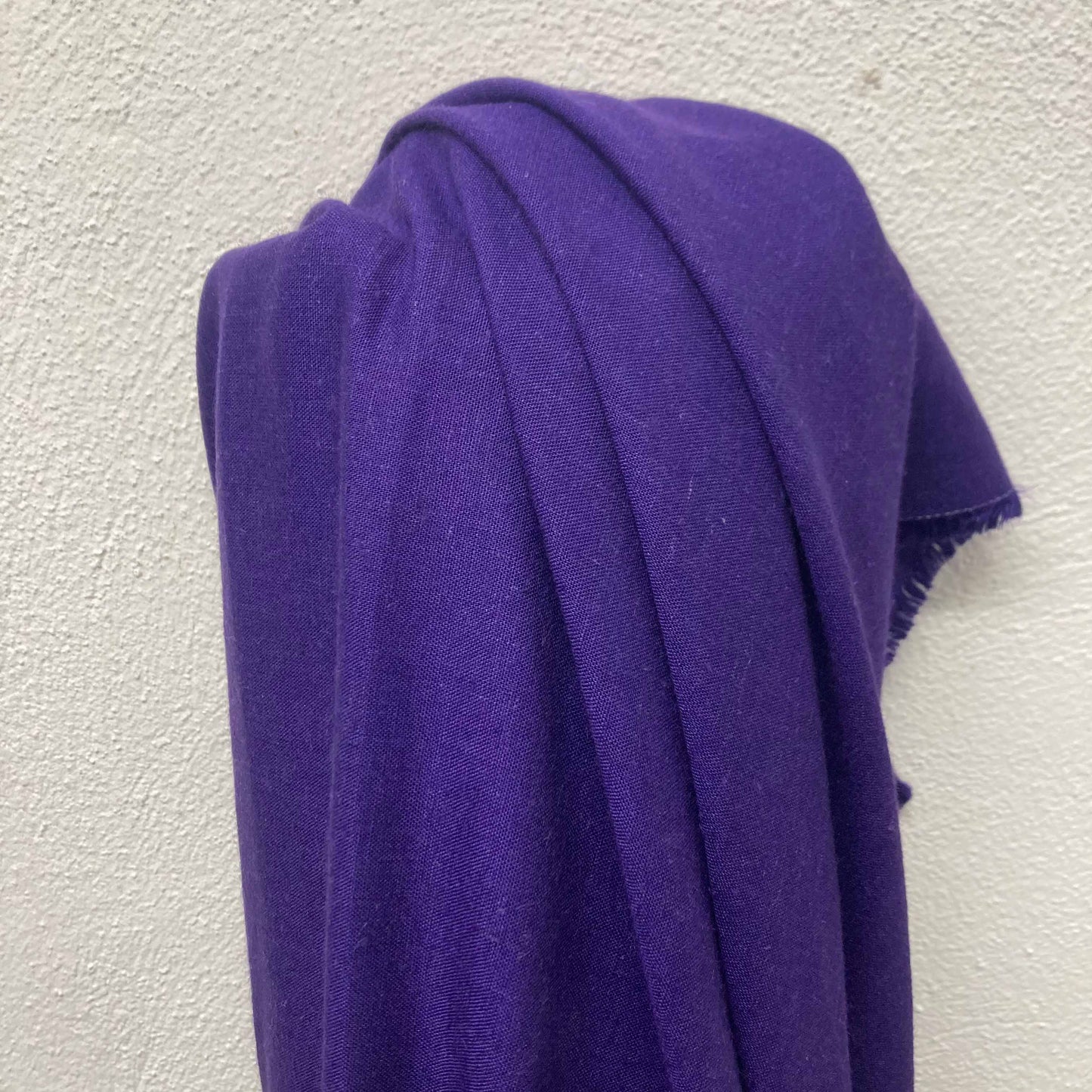 'Linen Look' fabric - Purple