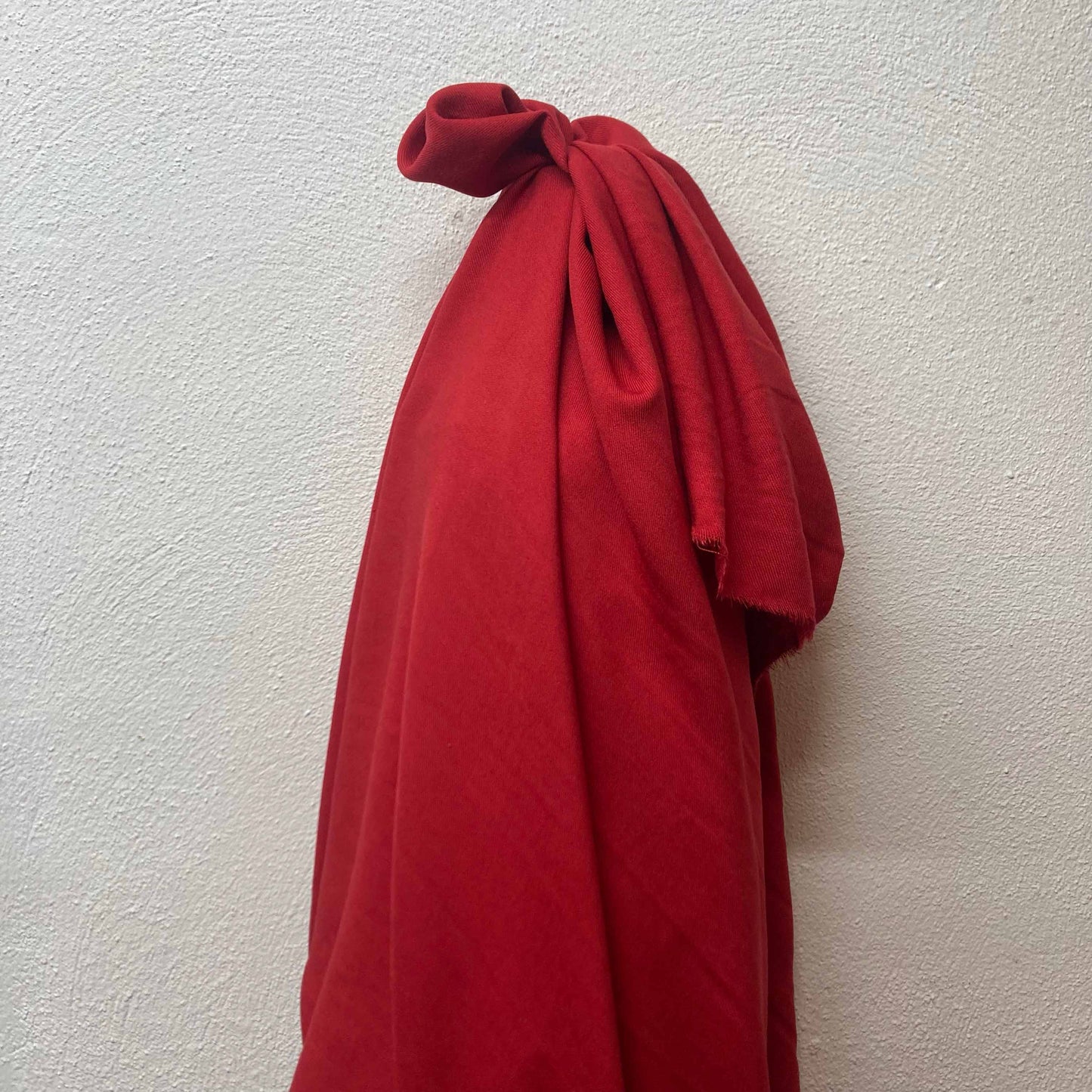 Viscose Twill Fabric - Red