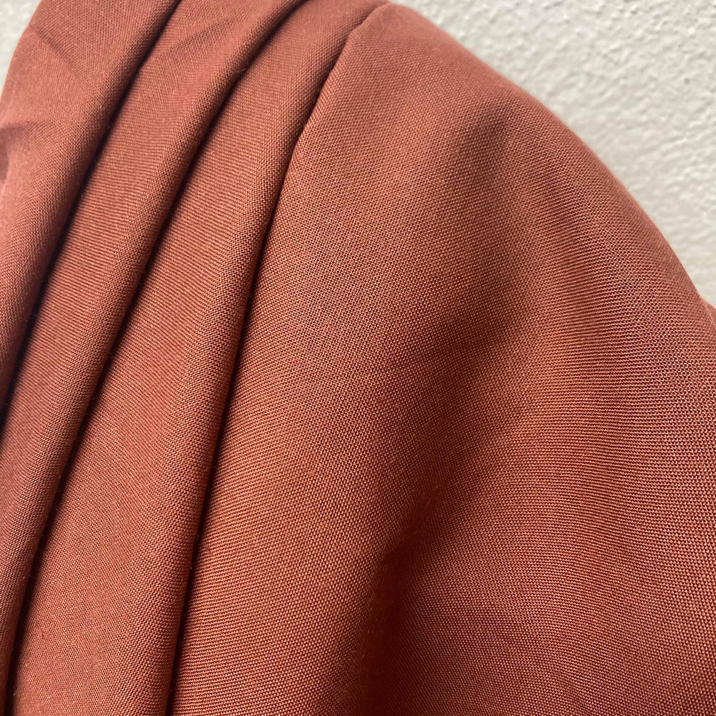 Cotton blend Fabric - Rust ombre