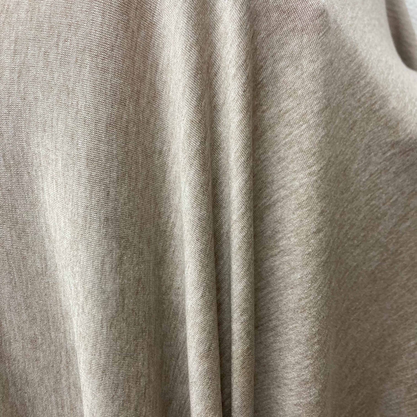 Viscose Jersey Fabric - Oatmeal