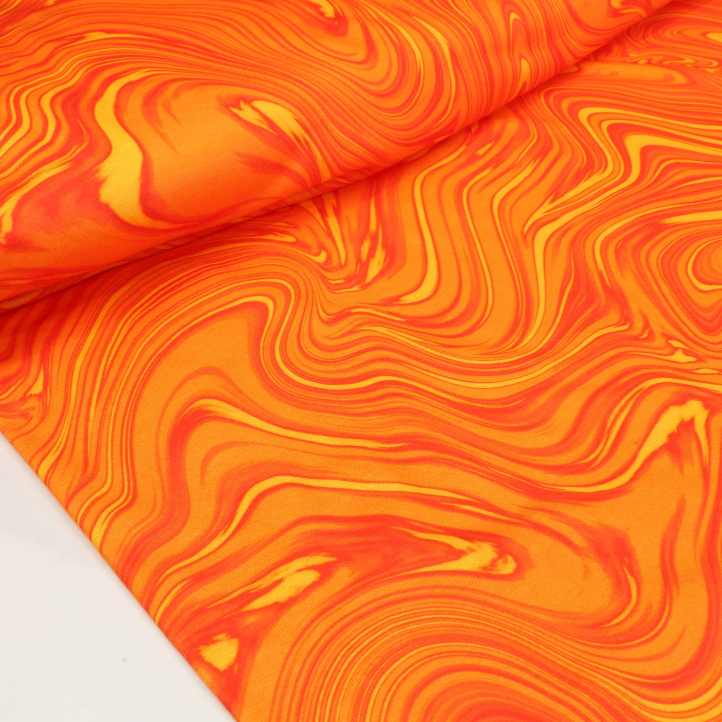 Viscose Jersey Fabric - Orange